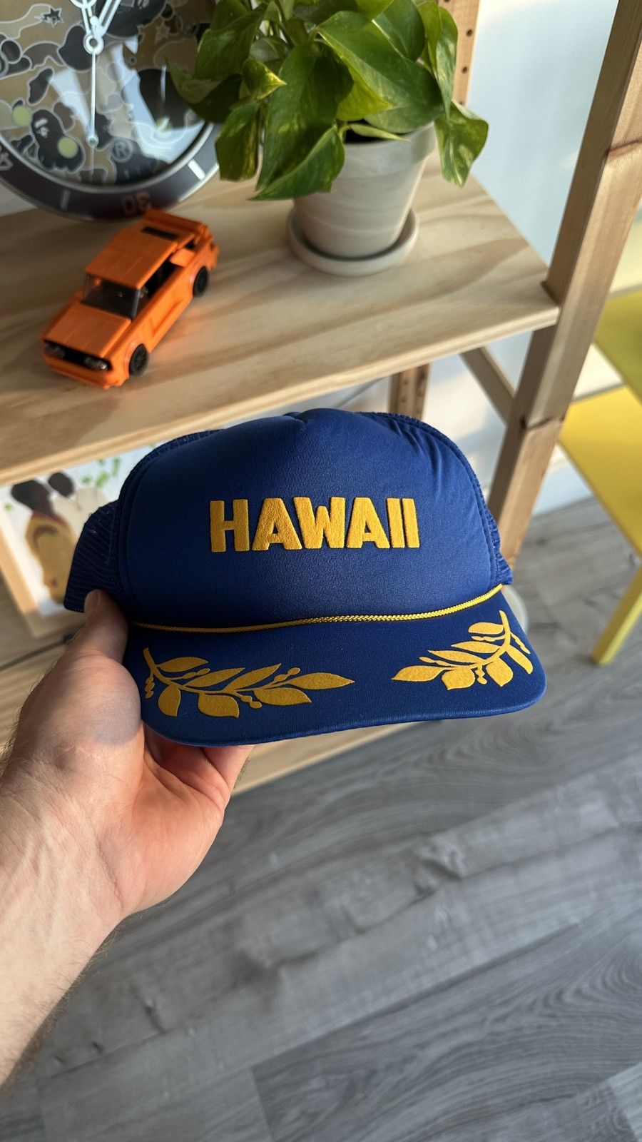 Vintage Vintage Trucker Hat Hawaii Military Size ONE SIZE - 2 Thumbnail