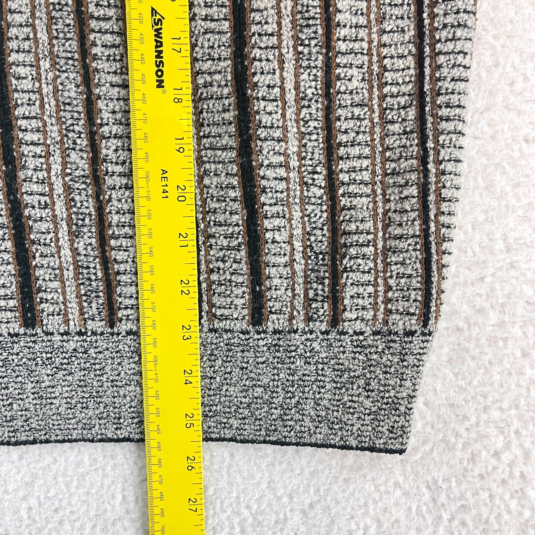 Vintage Brandini Le Collezioni Brown Knit Wool Sweater Mens Size Medium Size US M / EU 48-50 / 2 - 7 Thumbnail