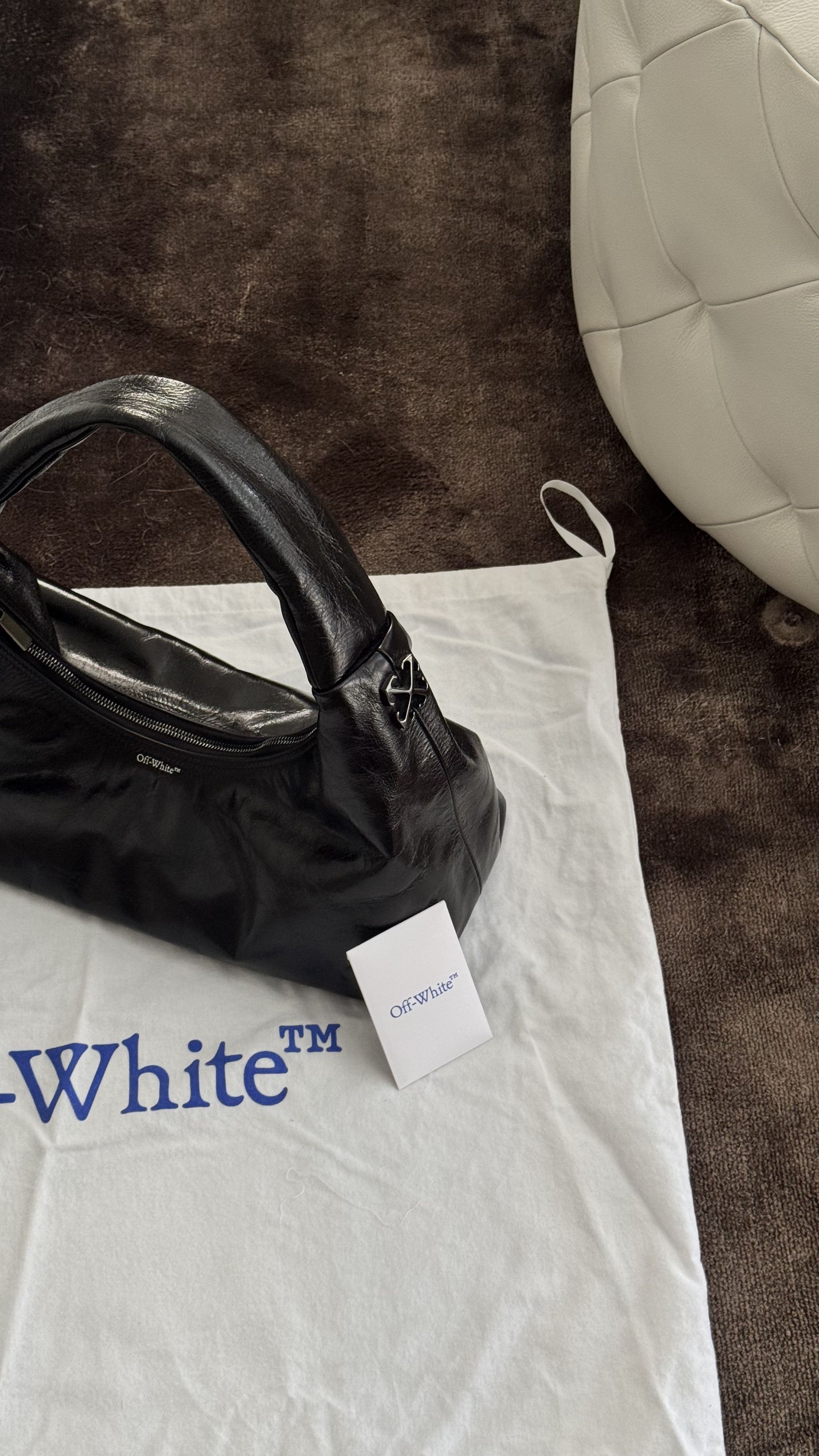 Off-White Arcade bag ruffled finish Size ONE SIZE - 4 Thumbnail