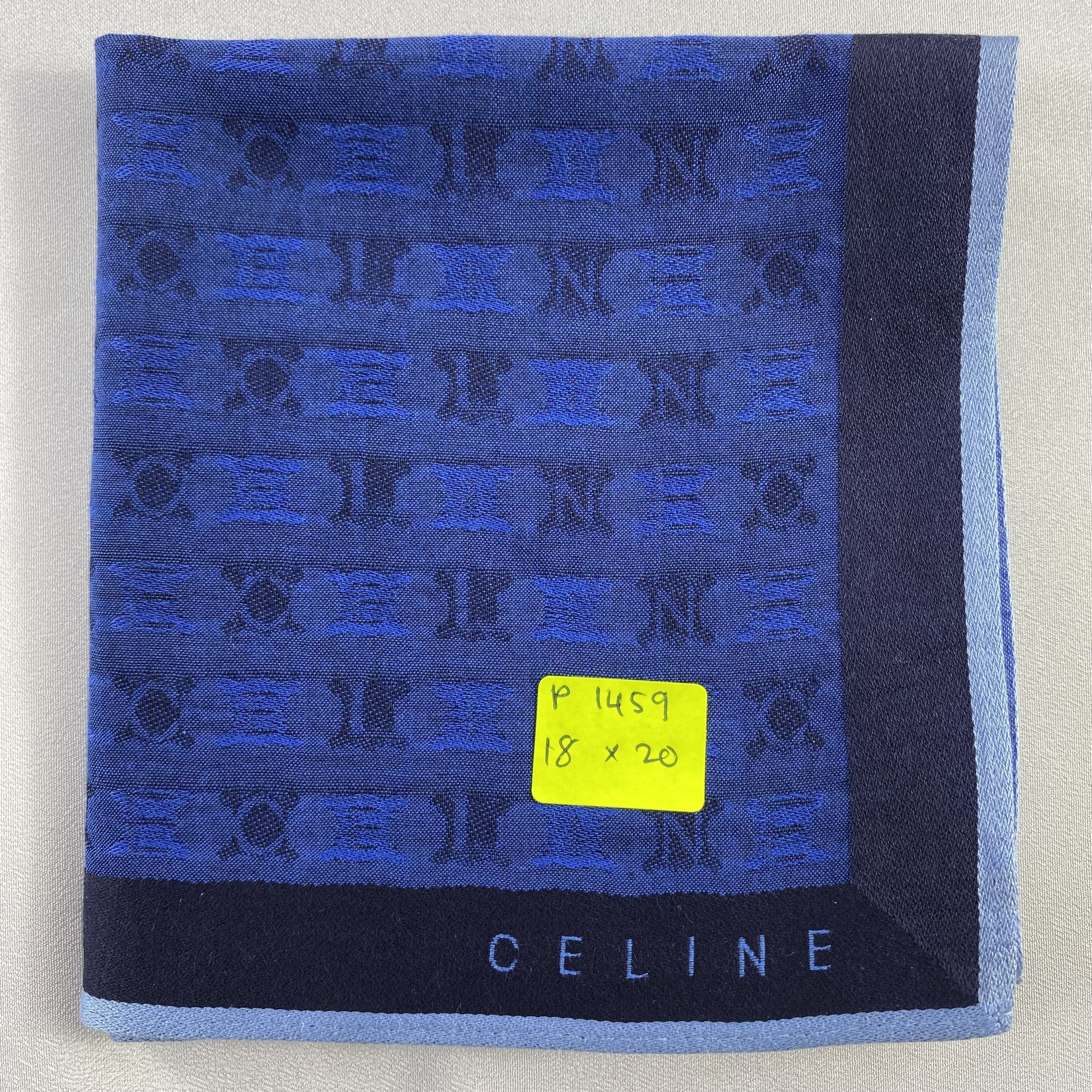 Celine × Vintage Celine Handkerchief / Neckerchief / Bandana-P1459 Size ONE SIZE - 5 Thumbnail