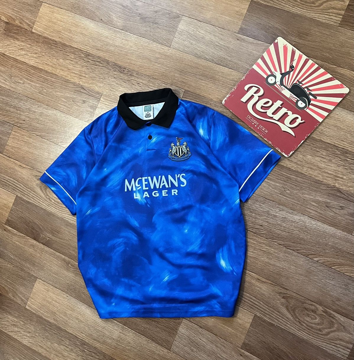 Other Vintage Newcastle United 1993-1994 Soccer Football Jersey Size US XXL / EU 58 / 5 - 2 Thumbnail