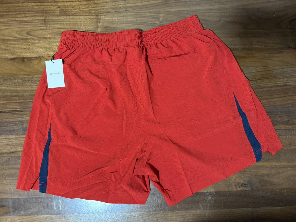 Aime Leon Dore Aime Leon Dore ALD Wingfoot Running Short Cherry Red Large Size US 34 / EU 50 - 3 Thumbnail