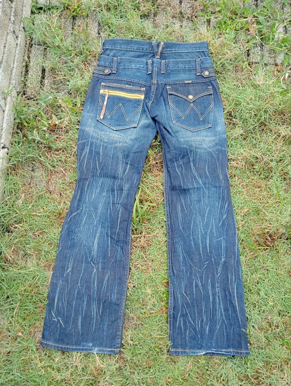 Vintage × Wrangler 🔥STEALS🔥Vintage Wrangler Double Waist Jeans Size US 28 / EU 44 - 7 Thumbnail