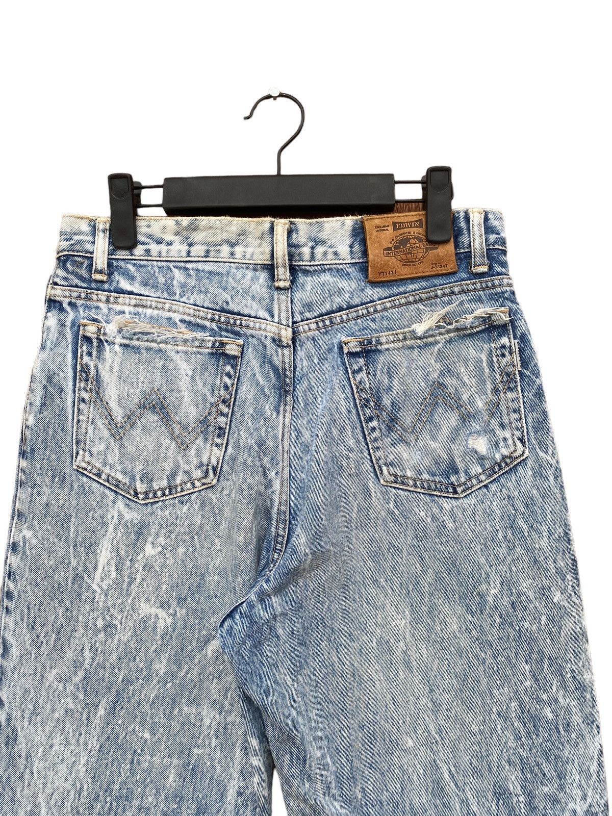 Edwin Edwin Acid Wash Style Denim Pants Size US 30 / EU 46 - 4 Thumbnail