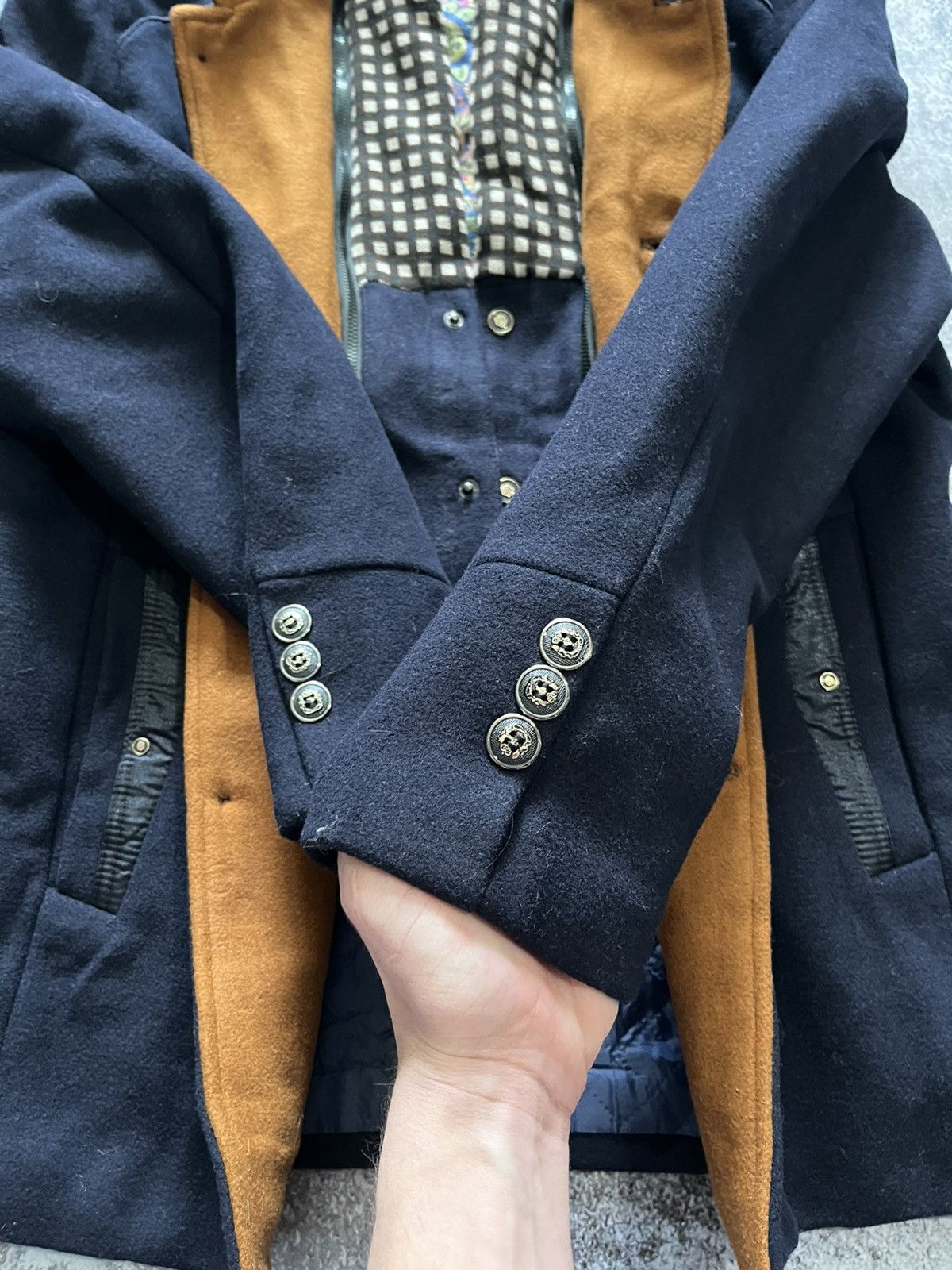 Hysteric Glamour × Undercover 00s Napoleon Military Jacket y2k 11 PPFM YSL vibe Size US L / EU 52-54 / 3 - 7 Thumbnail