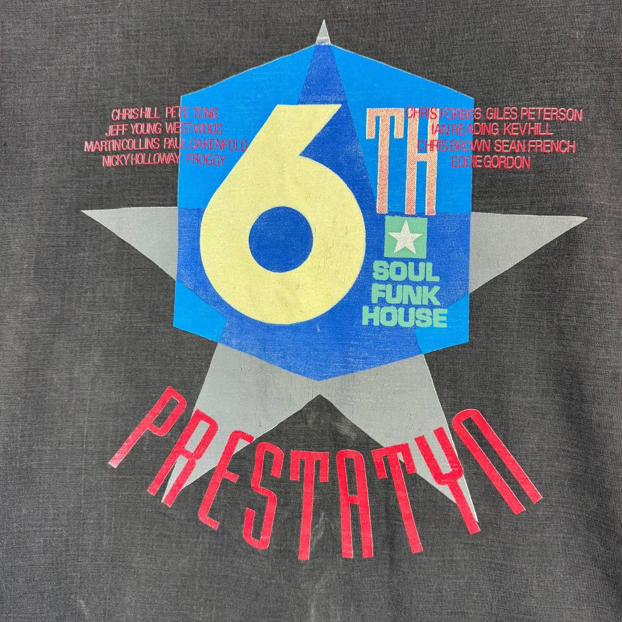 Other Vintage Prestatyn Six Soul Funk House T-Shirt Mens Size L Size US L / EU 52-54 / 3 - 5 Thumbnail