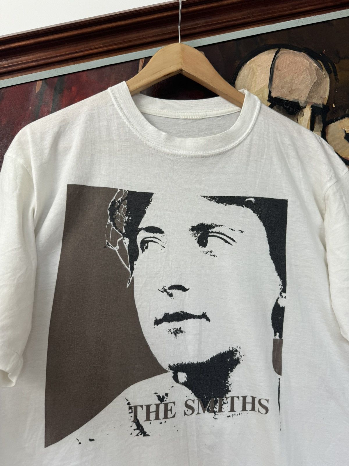 Band Tees Vintage 80s The Smiths Rock Band Tee Rare Print Archive Size US L / EU 52-54 / 3 - 2 Thumbnail