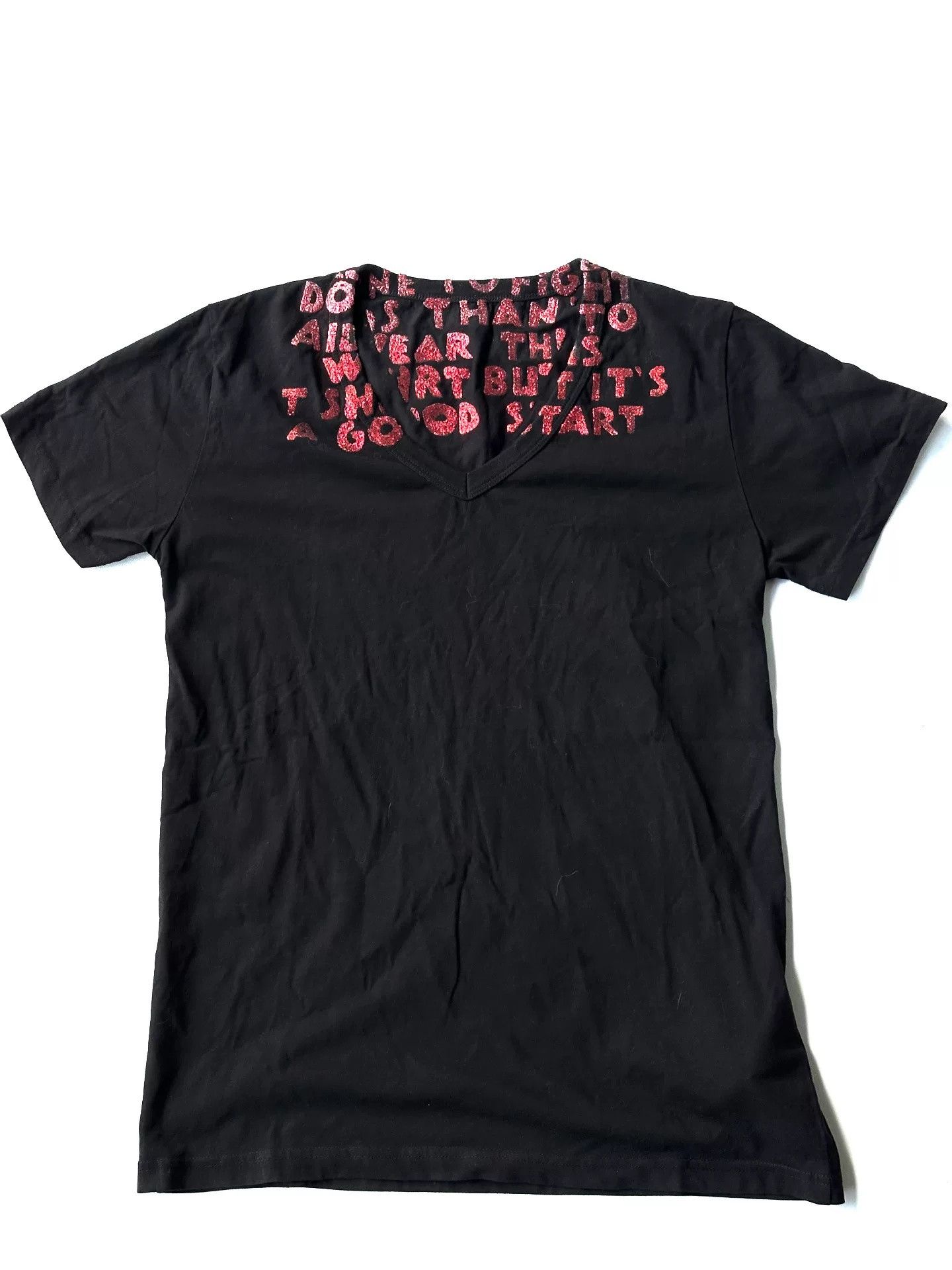 Maison Margiela Maison Margiela Glitter Short-Sleeve Top Size US XS / EU 42 / 0 - 1 Thumbnail