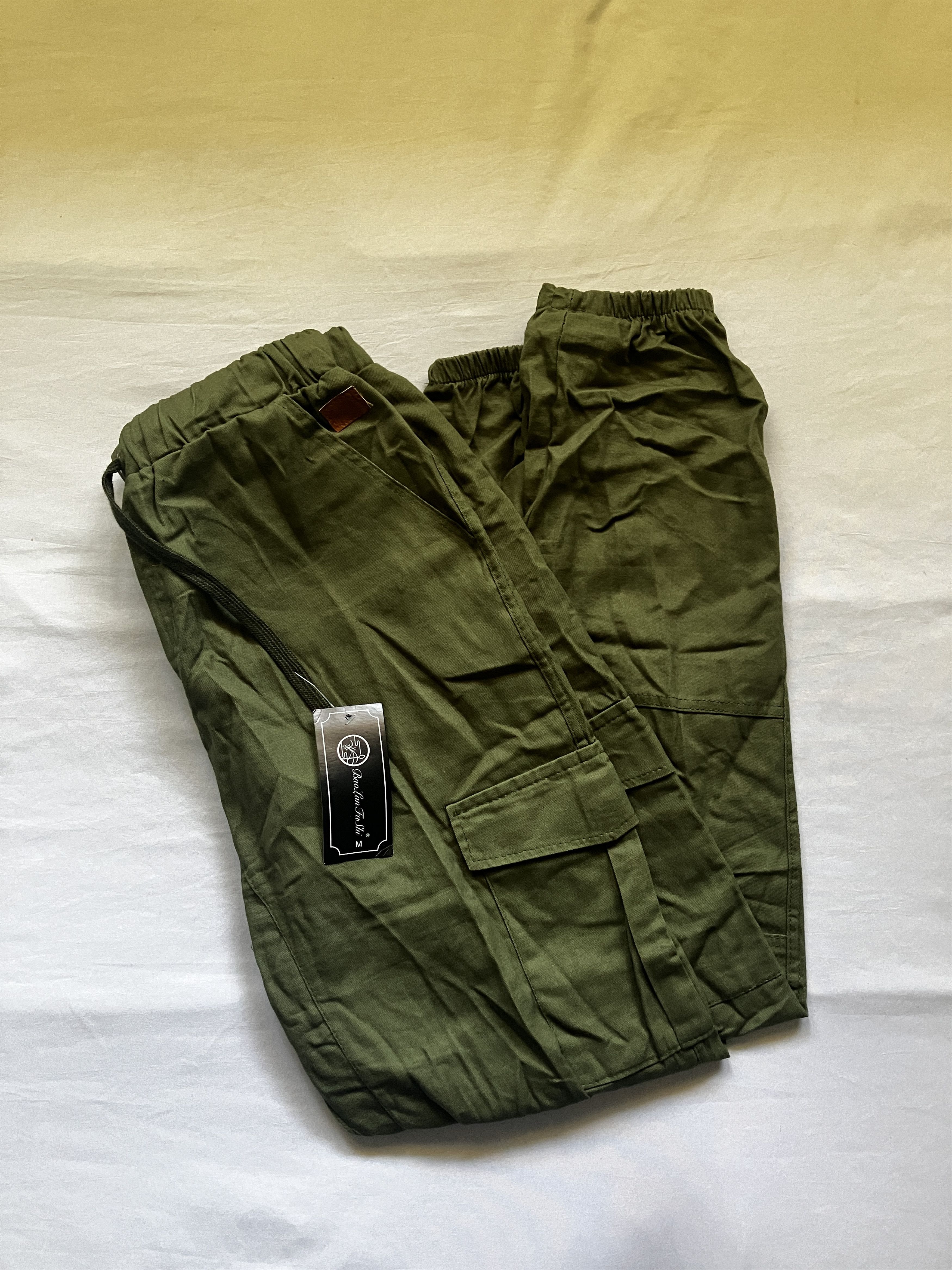 Japanese Brand × Vintage Vintage Japanese Cargo Joggers Size 34" / US 12 / IT 48 - 1 Thumbnail