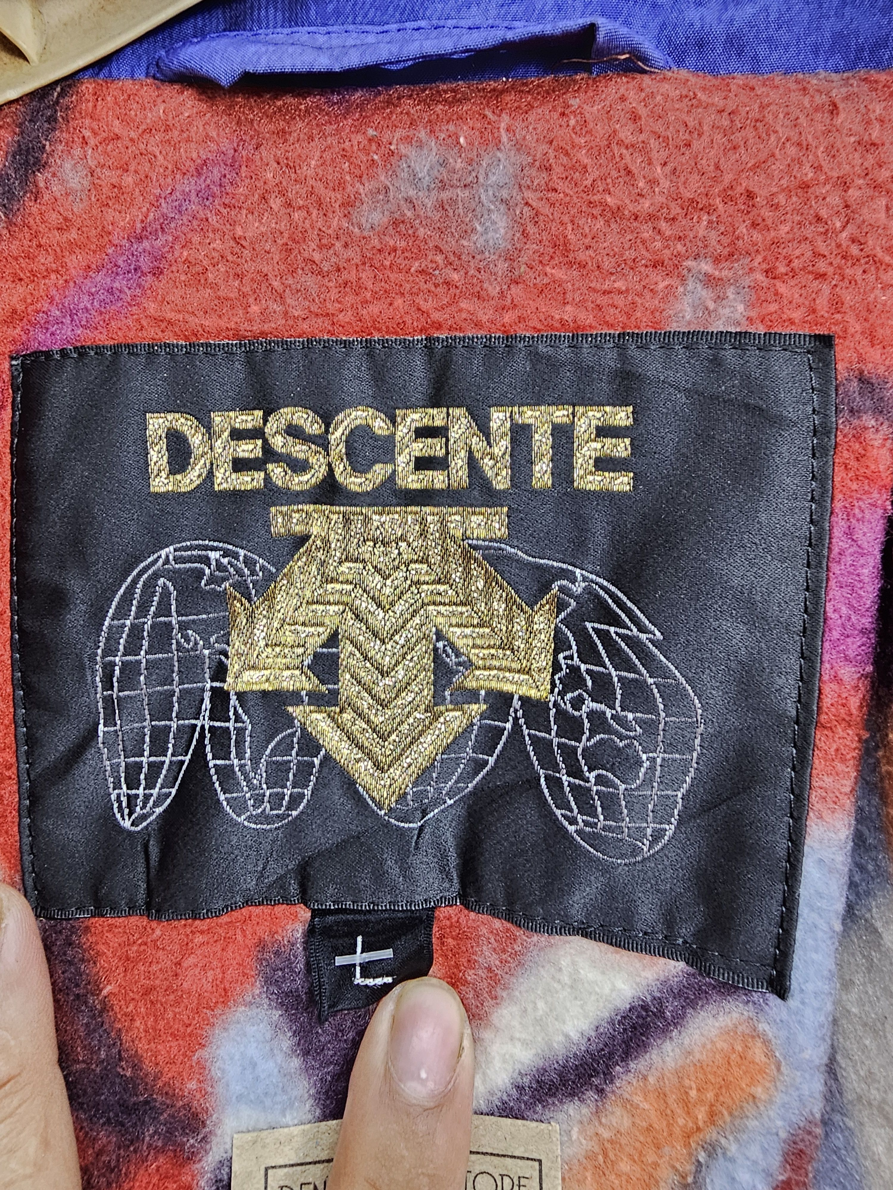 Descente Vintage DESCENTE Fleece Skiwear Ski Jacket J0021 Size US L / EU 52-54 / 3 - 12 Thumbnail