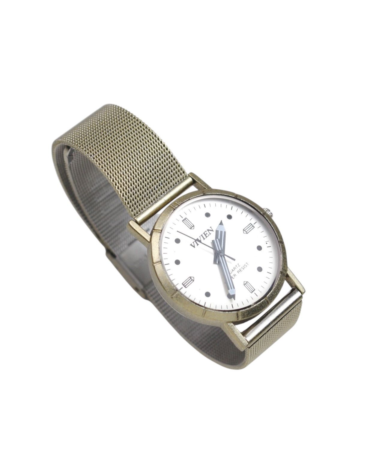 Vintage 1998 VIVIEN PENCIL HAND MESH STRAP COMMEMORATIVE WATCH Size ONE SIZE - 3 Thumbnail
