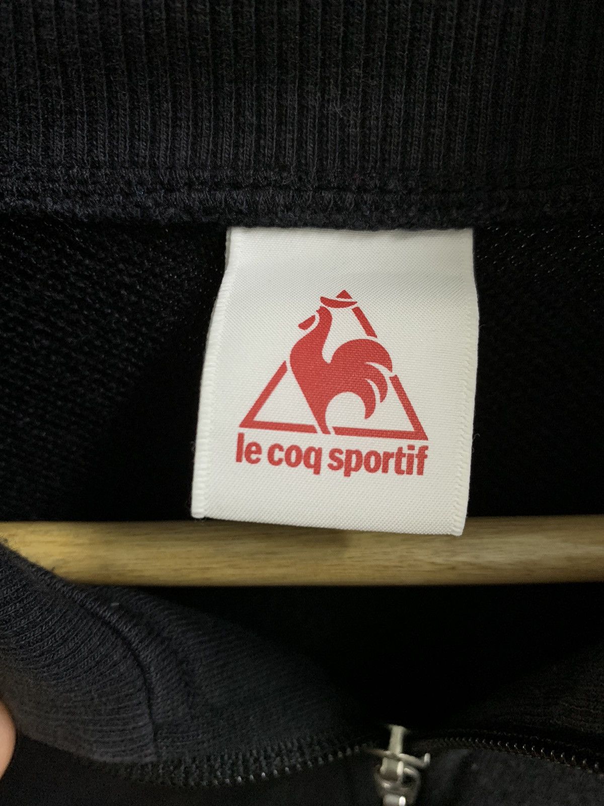 Japanese Brand × Le Coq Sportif × Vintage VINTAGE LE COQ SPORTIF TRACKTOP EMBROIDERED SPELLOUT Size US M / EU 48-50 / 2 - 4 Thumbnail
