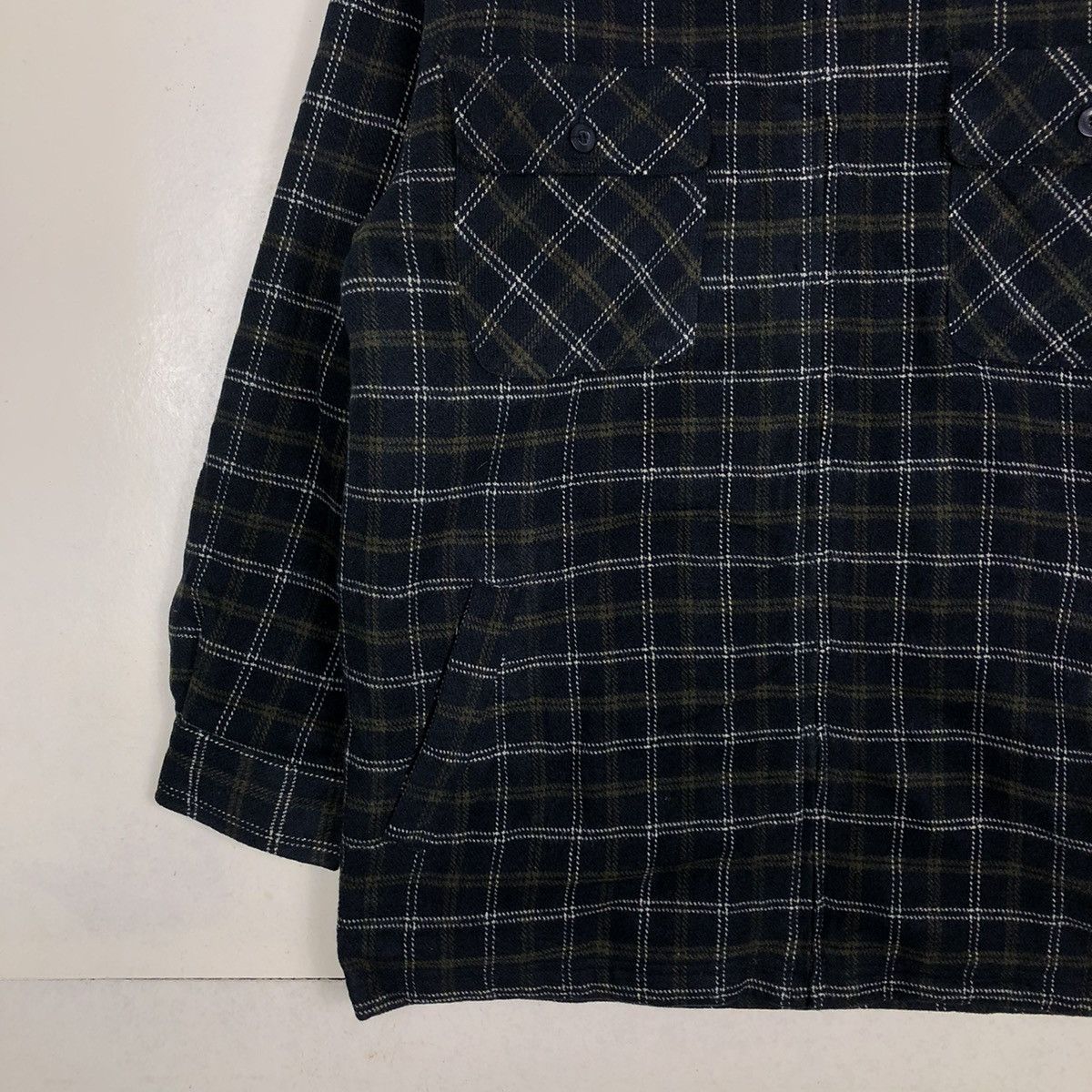 Japanese Brand × Vintage 📌VINTAGE ZIPPER JACKET BLACK BASS TARTAN ISSEY MIYAKE Size US M / EU 48-50 / 2 - 5 Thumbnail