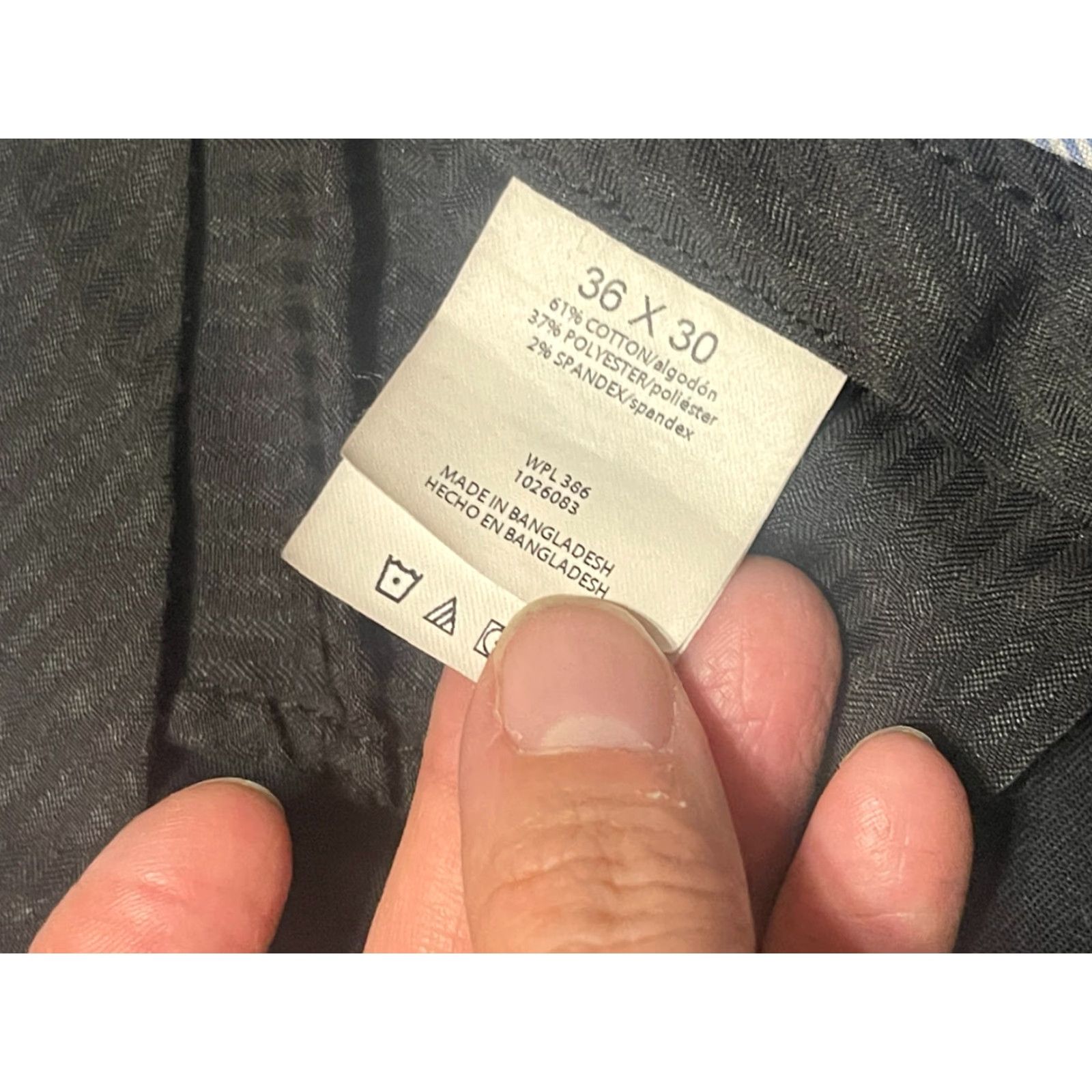 Haggar **Black Haggar Mens Regular Fit Dress Pants 36x30** User: Black Haggar Mens Regular Fit Dress Pants 36x30 Size US 36 / EU 52 - 5 Thumbnail