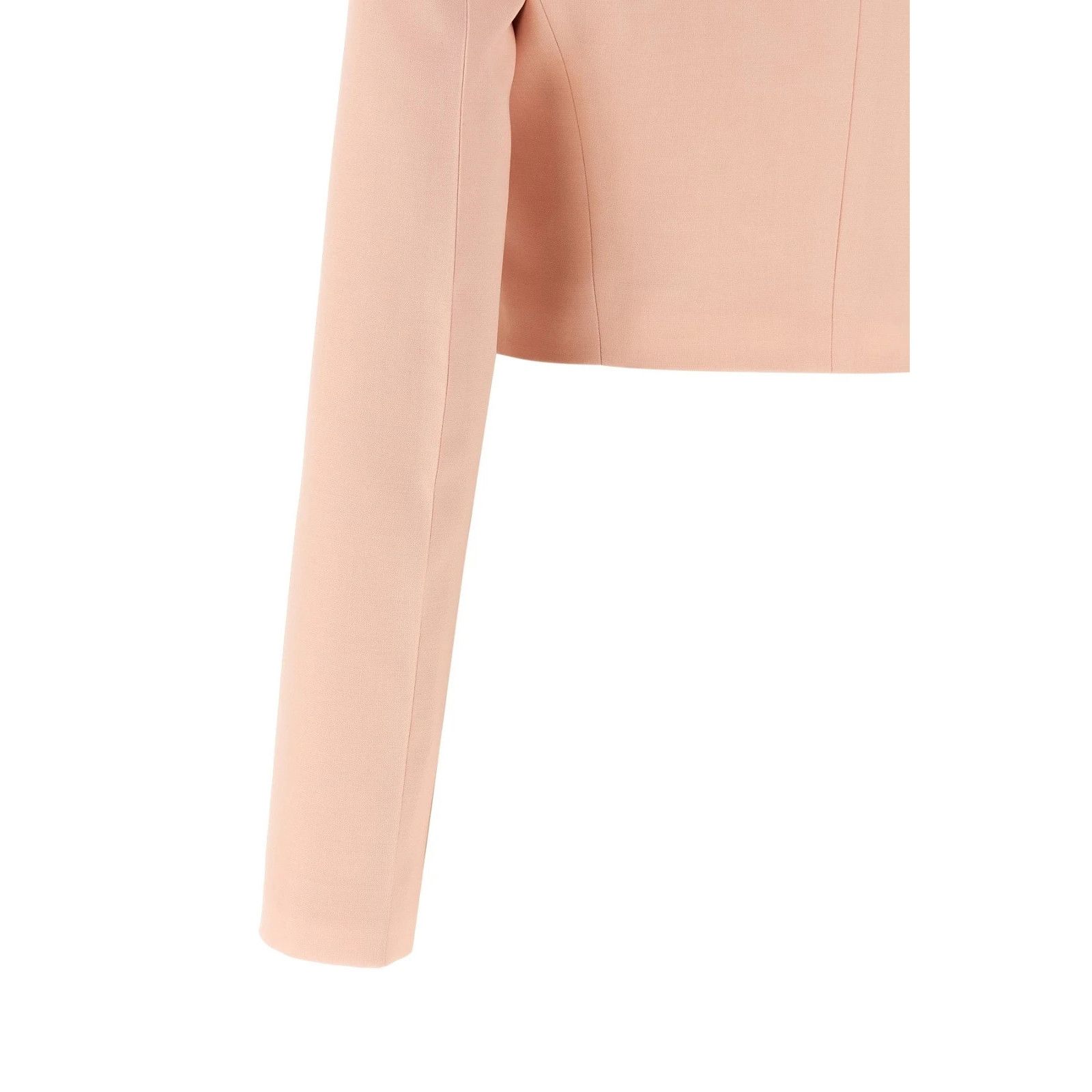 Alberta Ferretti ALBERTA FERRETTI Tropical Pink Wool Blazer New & Authentic ( Size S / US 4 / IT 40 - 4 Thumbnail