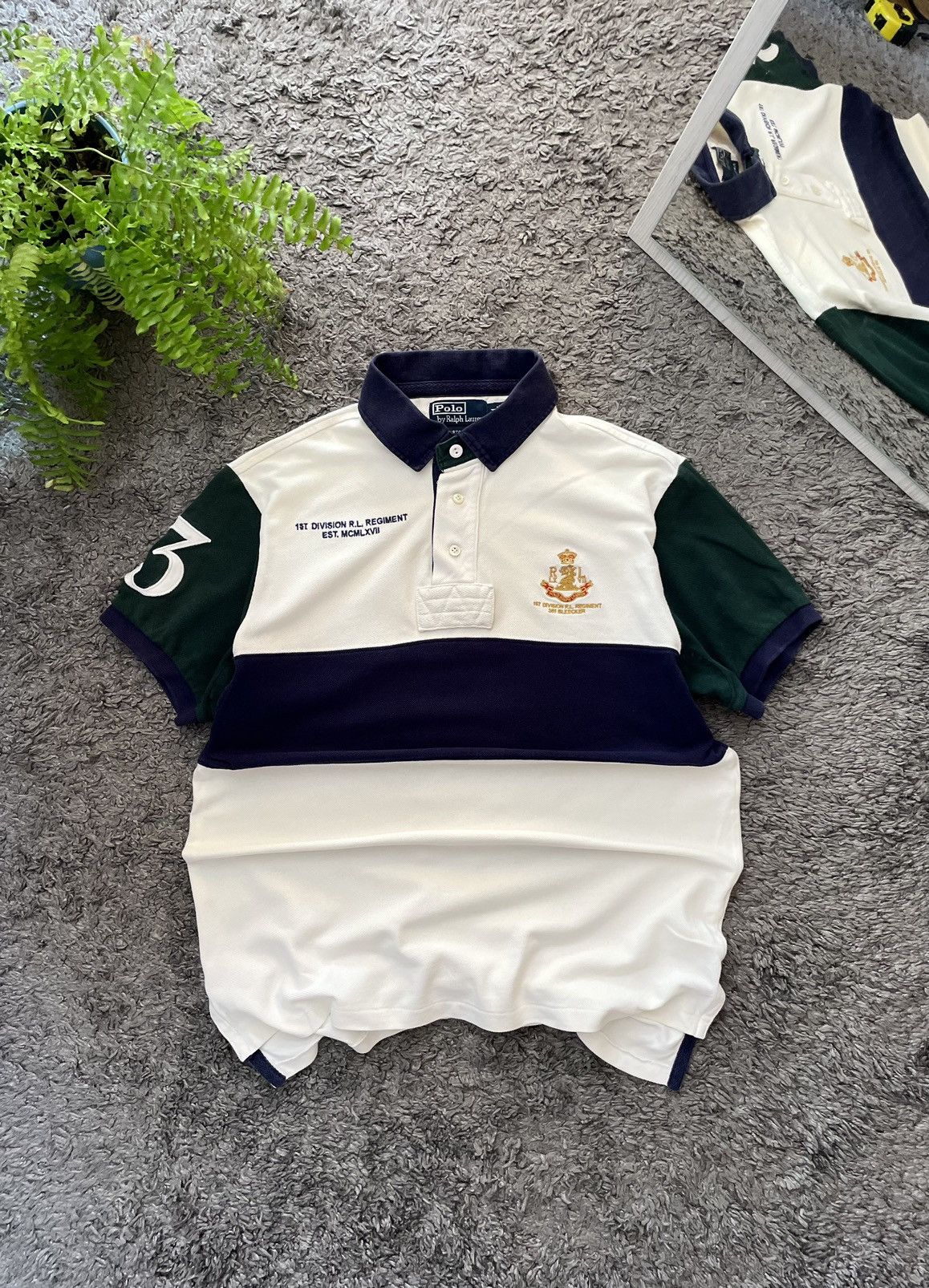 Polo Ralph Lauren × Vintage 00s Polo Ralph Lauren Streetwear Vintage Chief Keef Big Logo Size US M / EU 48-50 / 2 - 1 Thumbnail