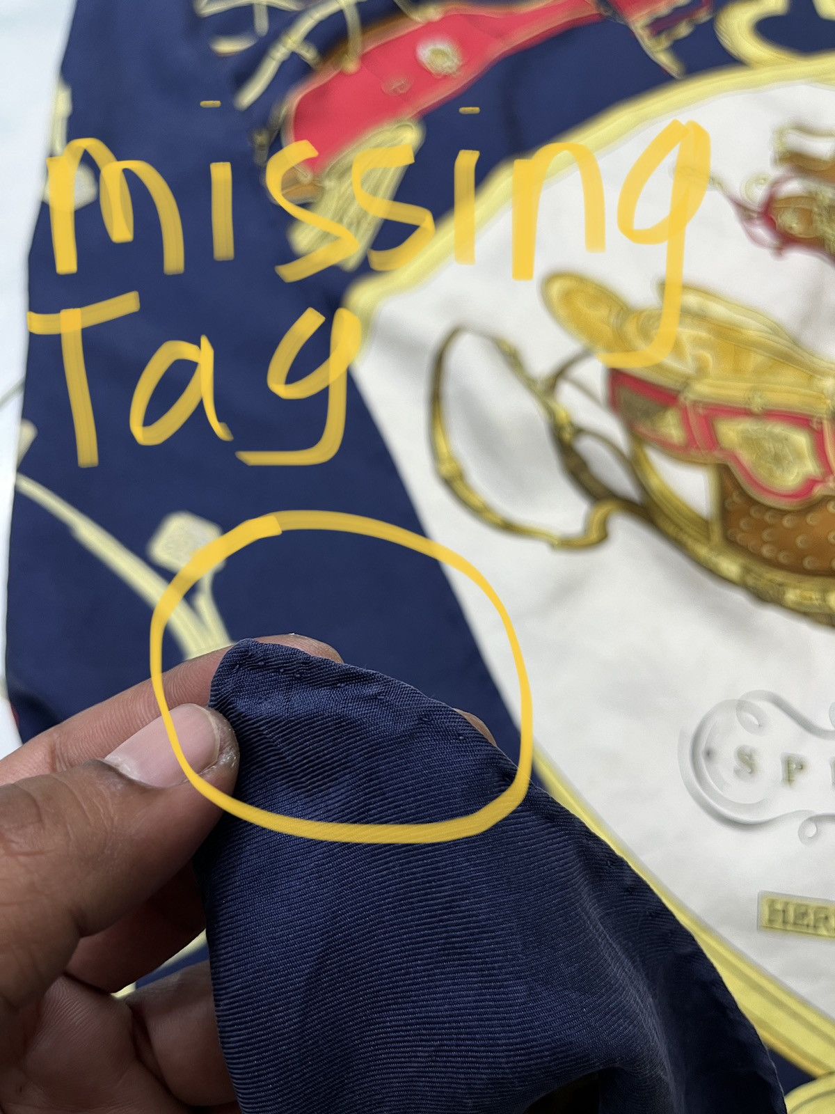 Hermes 🔥🔥🔥AUTHENTIC VINTAGE HERMES SPRINGS SILK SCARF Size ONE SIZE - 18 Thumbnail