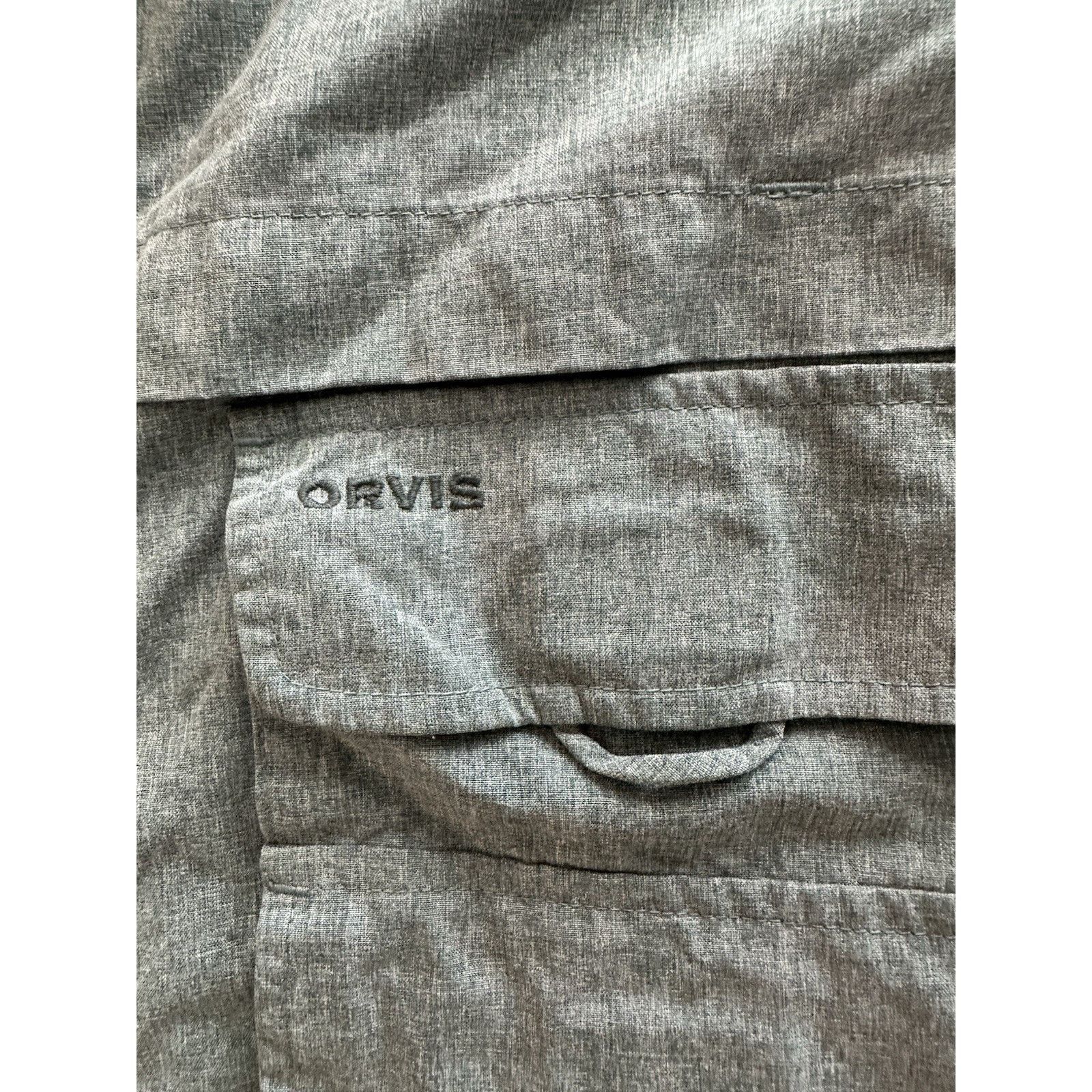 Orvis Orvis Green Long Sleeve Roll Tab Button Shirt XL Gorpcore Size US XL / EU 56 / 4 - 3 Thumbnail