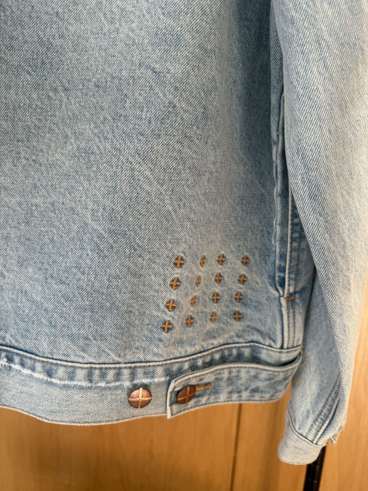 Ksubi KSUBI DOUBLEDOWN OH G PARAGON KRAFT DENIM JACKET Size US L / EU 52-54 / 3 - 7 Thumbnail