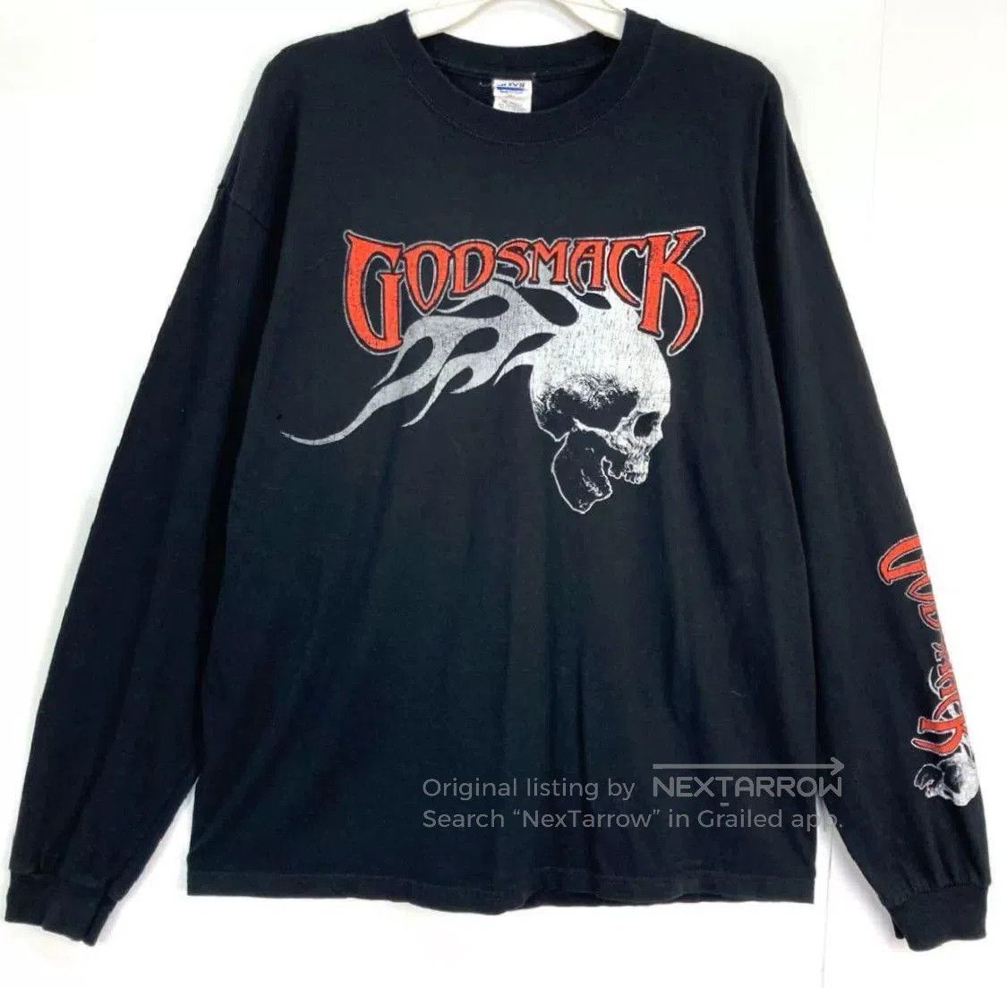 Vintage Godsmack Vintage Long Sleeve T-Shirt. Size US M / EU 48-50 / 2 - 2 Thumbnail