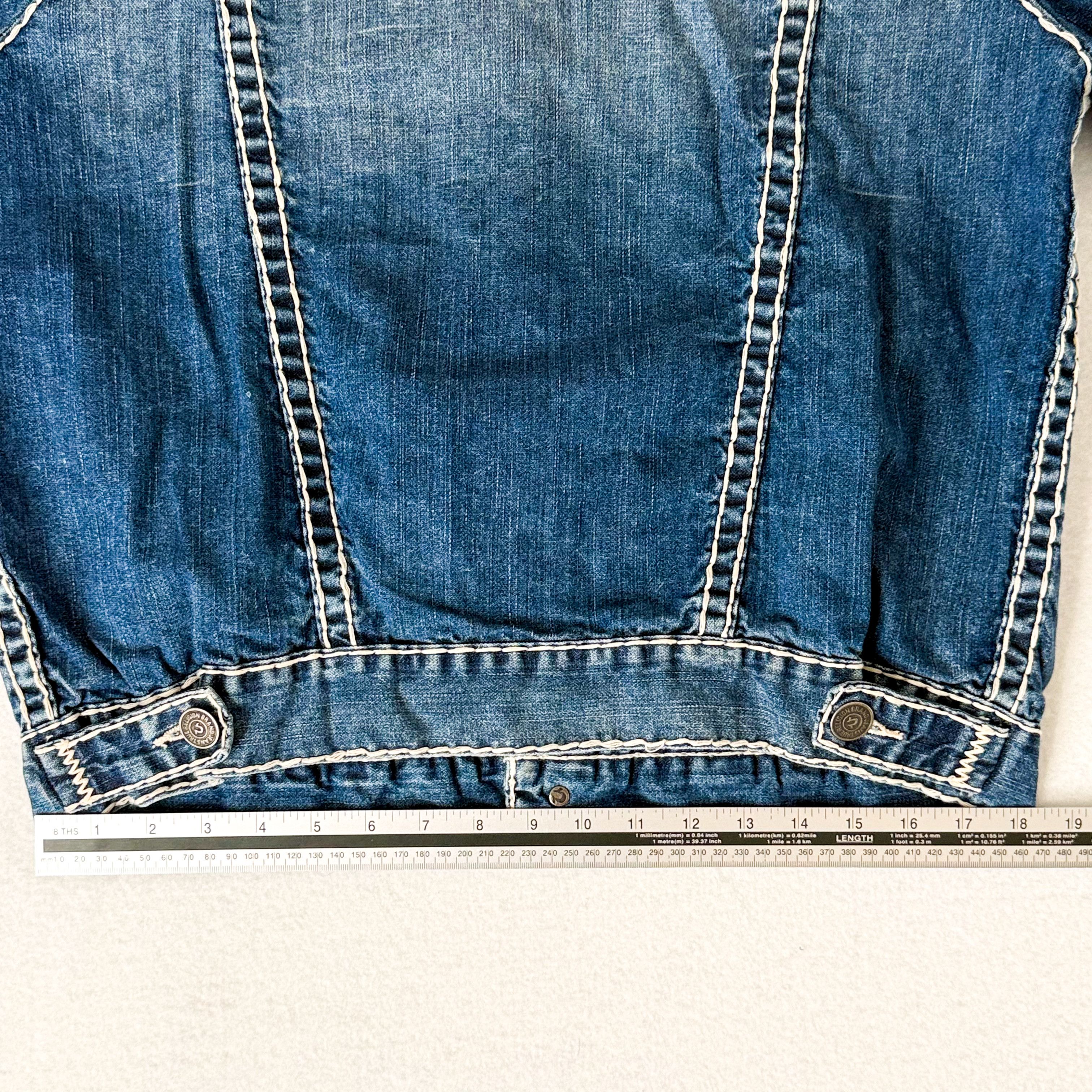 True Religion True Religion Jimmy Super T Denim Jacket Vintage Y2K Mens L Size US L / EU 52-54 / 3 - 11 Thumbnail