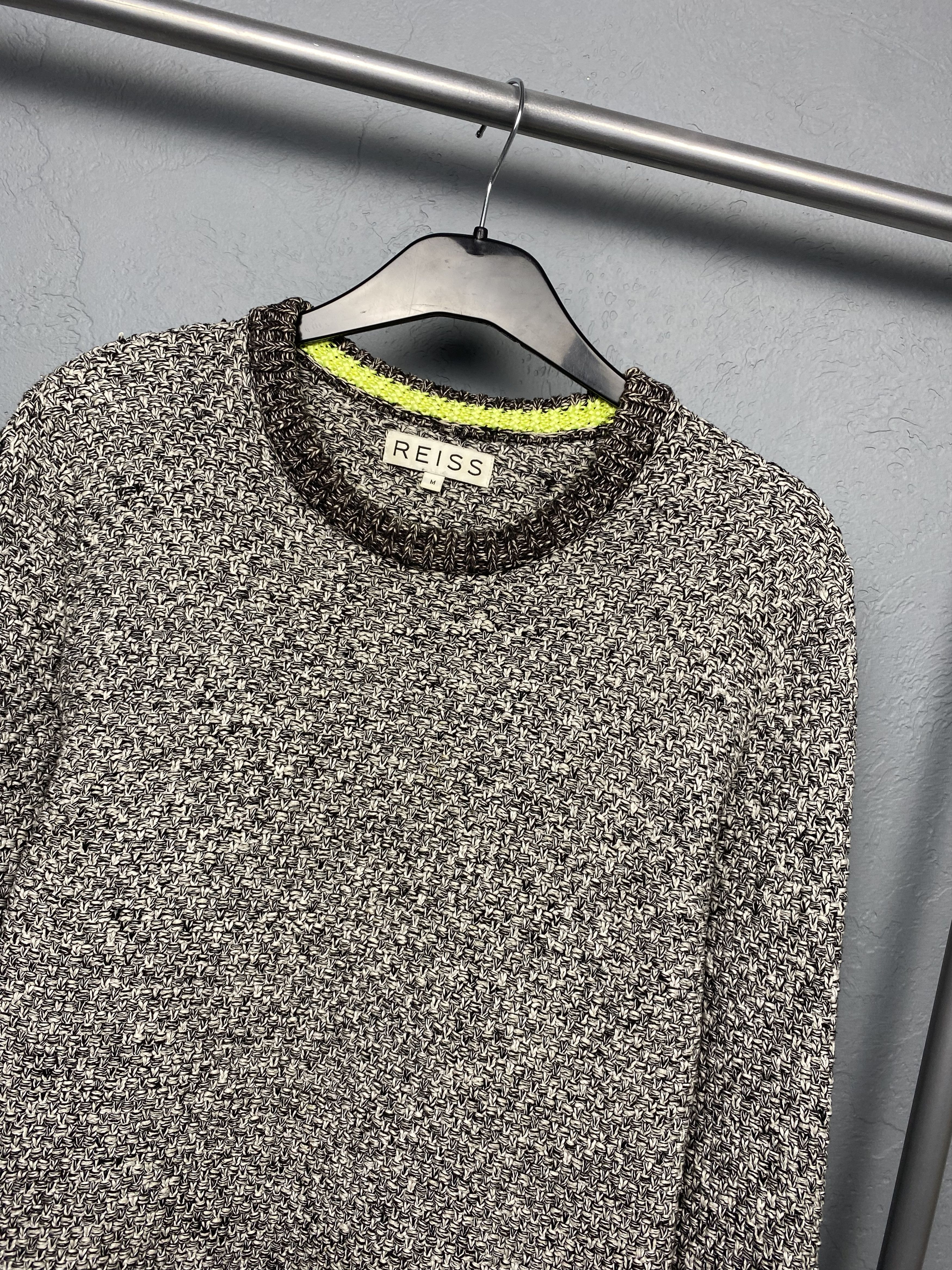Reiss Reiss Mens Crew Neck Knit Sweater Size US M / EU 48-50 / 2 - 2 Thumbnail