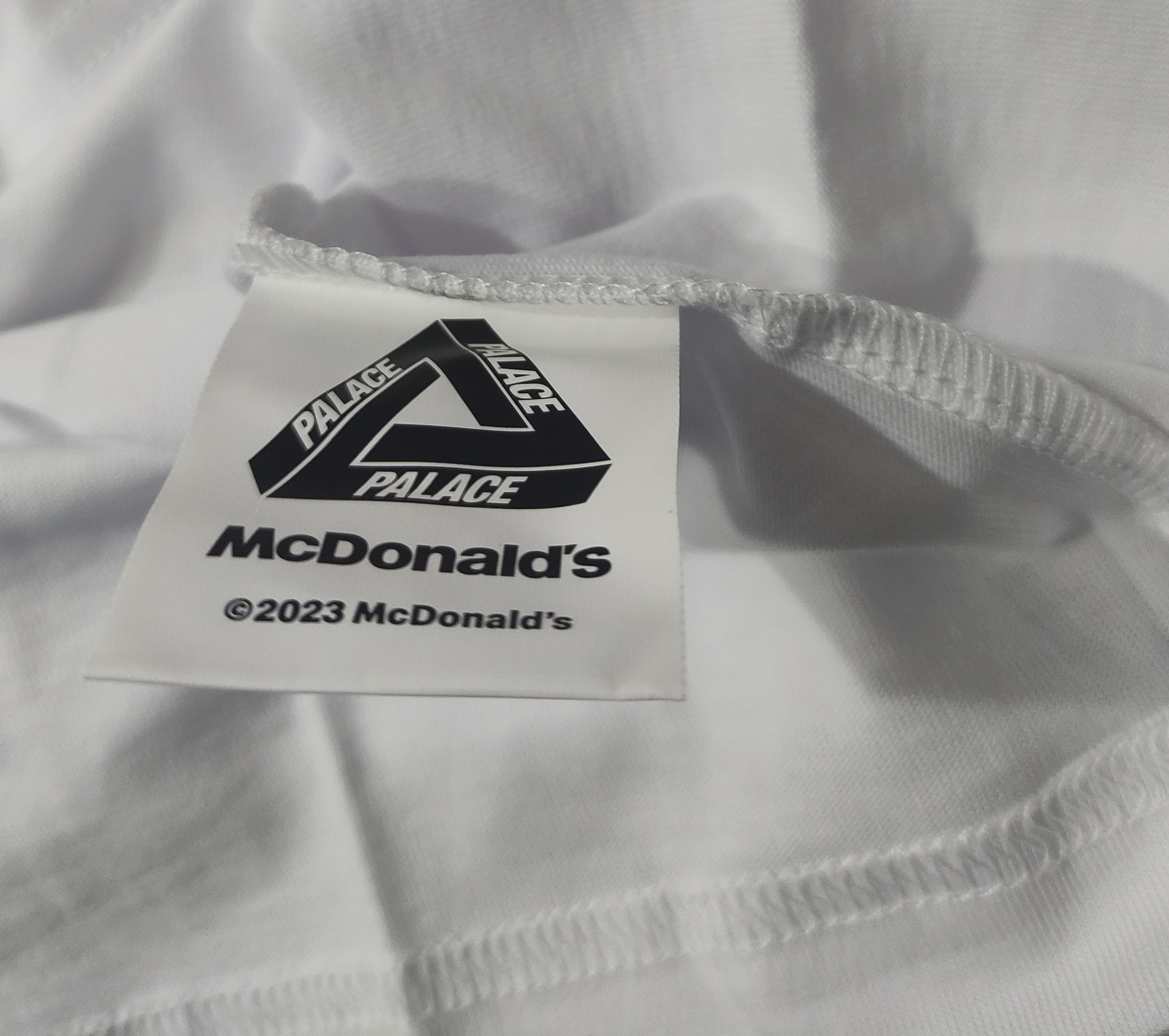 Palace Palace x McDonald's JERSEY T-SHIRT COTTON WITH BAG SIZE M Size US M / EU 48-50 / 2 - 4 Thumbnail