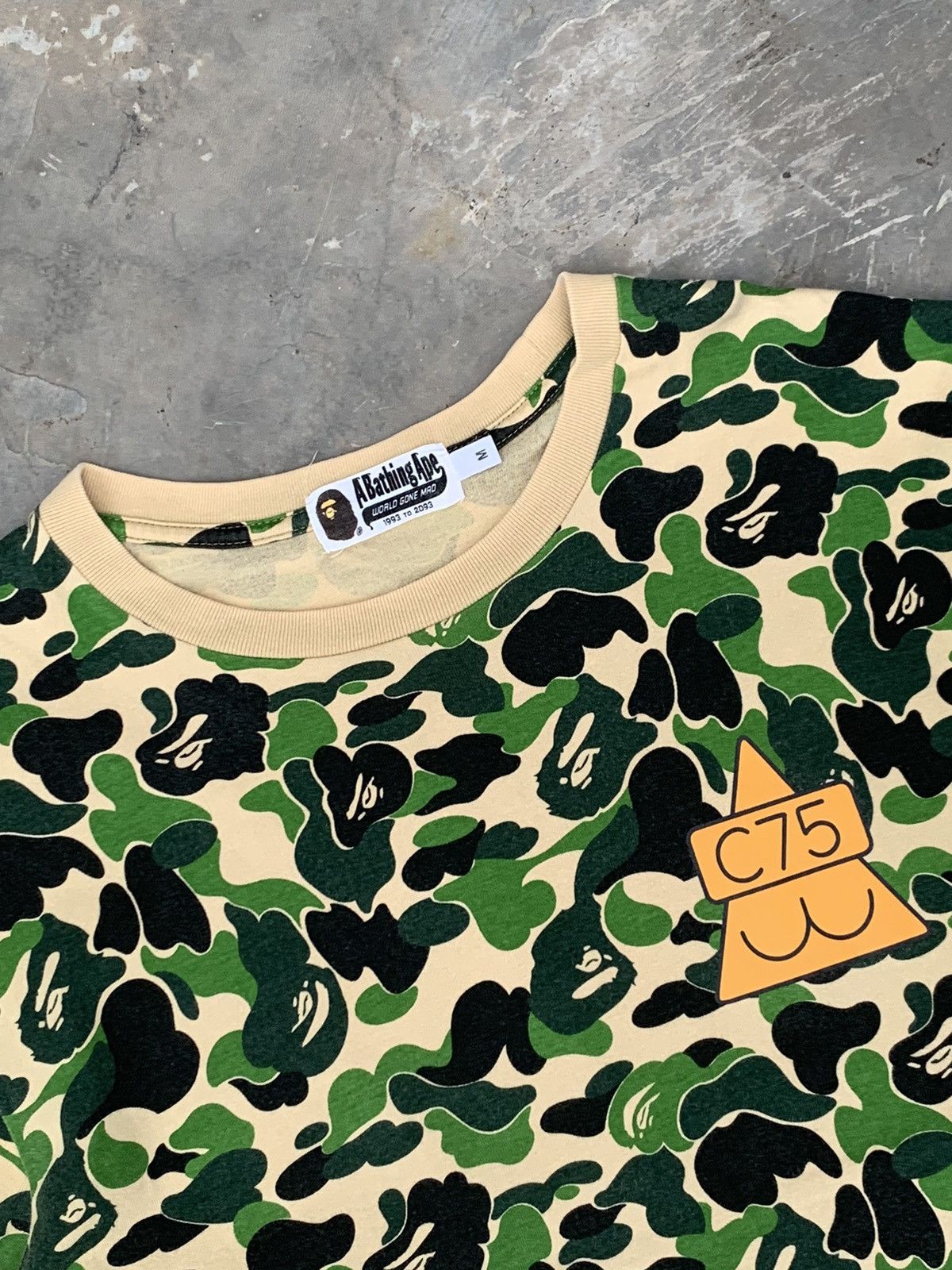 Bape × Club 75 Bape x Club 75 ABC Camo Tee Size US M / EU 48-50 / 2 - 3 Thumbnail