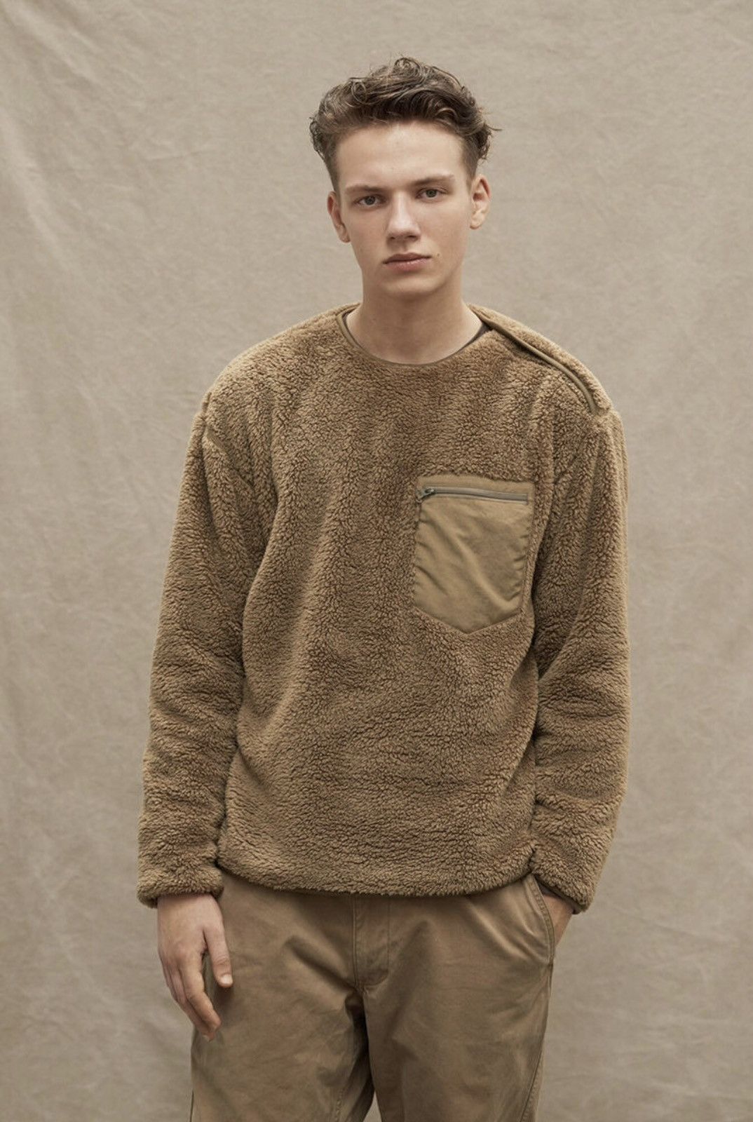 Engineered Garments ENGINEERED GARMENTS x UNIQLO MEN'S FLEECE PULLOVER Size US L / EU 52-54 / 3 - 1 Thumbnail
