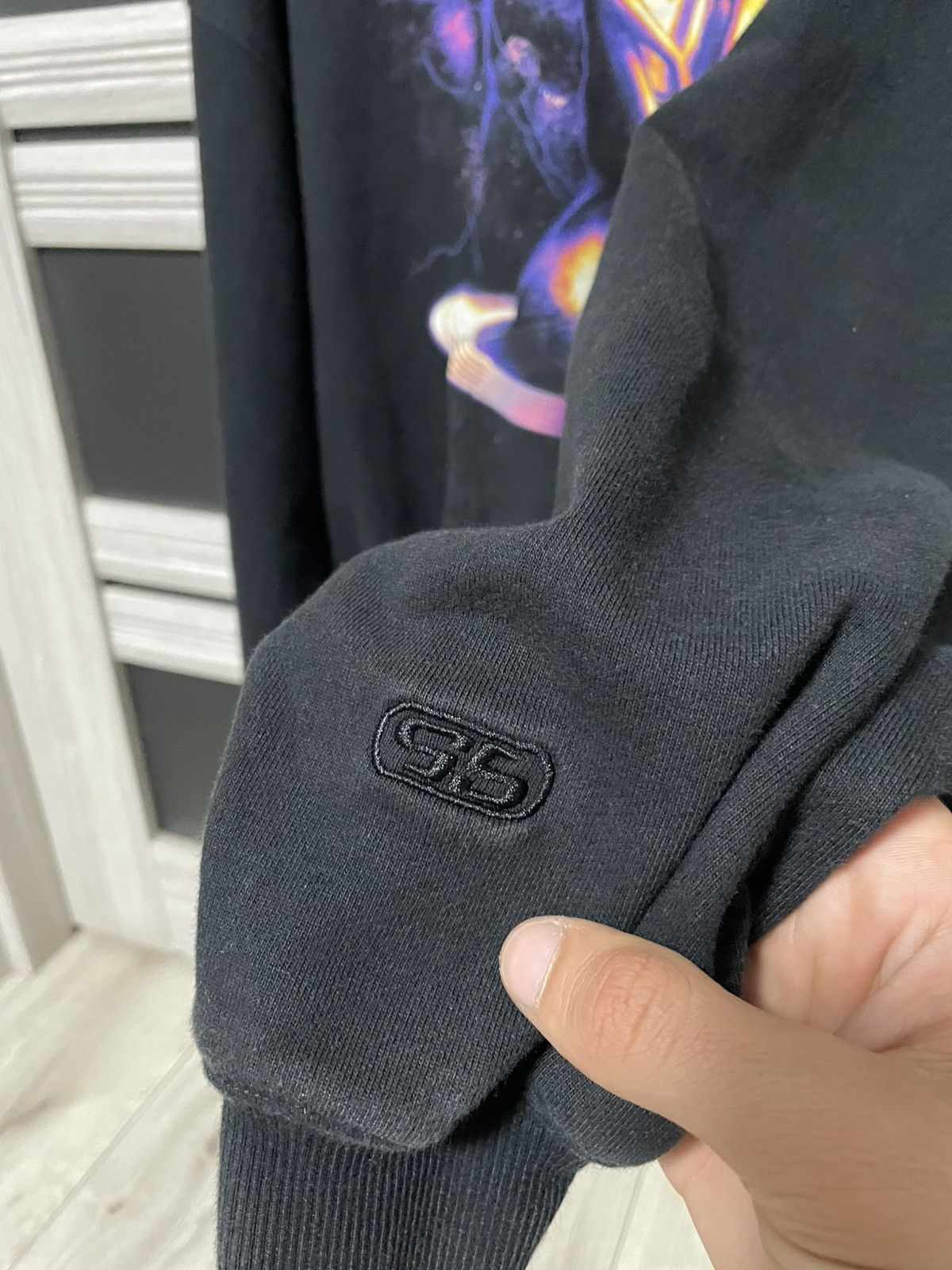 Designer Planet Childish Space Astronaut Hoodie Big Logo Y2K Size US S / EU 44-46 / 1 - 14 Thumbnail