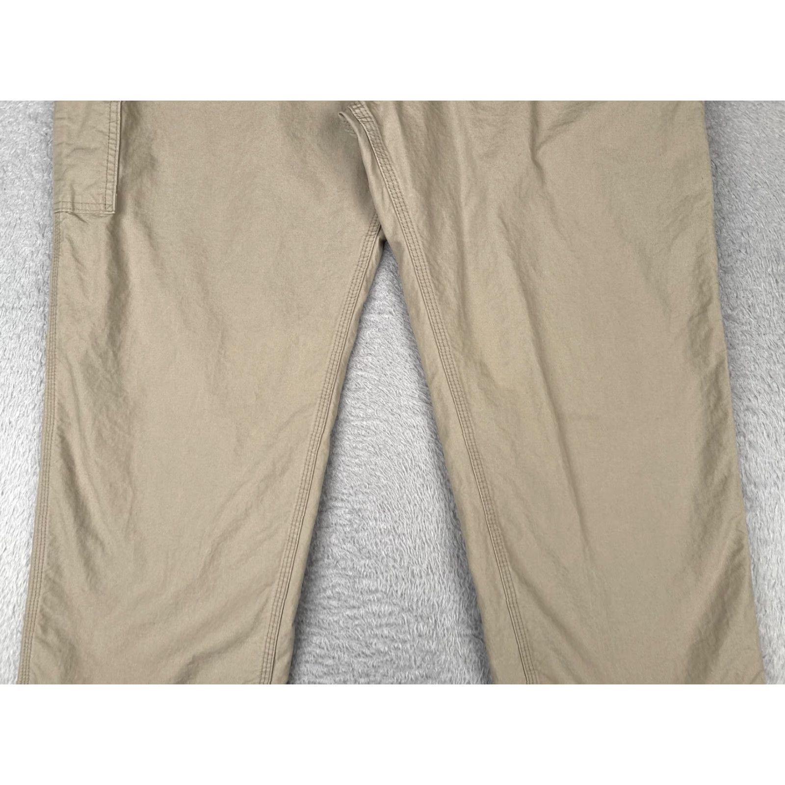Carhartt Carhartt Pants Mens 40x32 Tan B151 Dungaree Fit Canvas Work Utility Hammer Loop Size US 40 / EU 56 - 3 Thumbnail