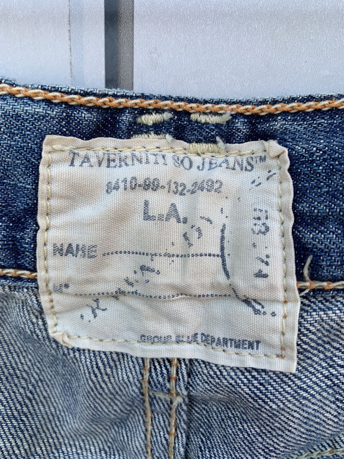 If Six Was Nine × Taverniti Japanese Brand Taverniti by Jimmy Taverniti Distressed Denim Size US 32 / EU 48 - 22 Thumbnail