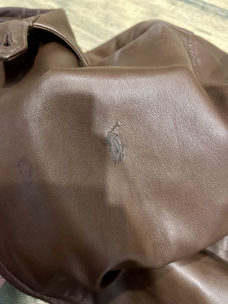 Polo Ralph Lauren Vintage Polo Ralph Lauren Leather Jacket Size US S / EU 44-46 / 1 - 8 Thumbnail