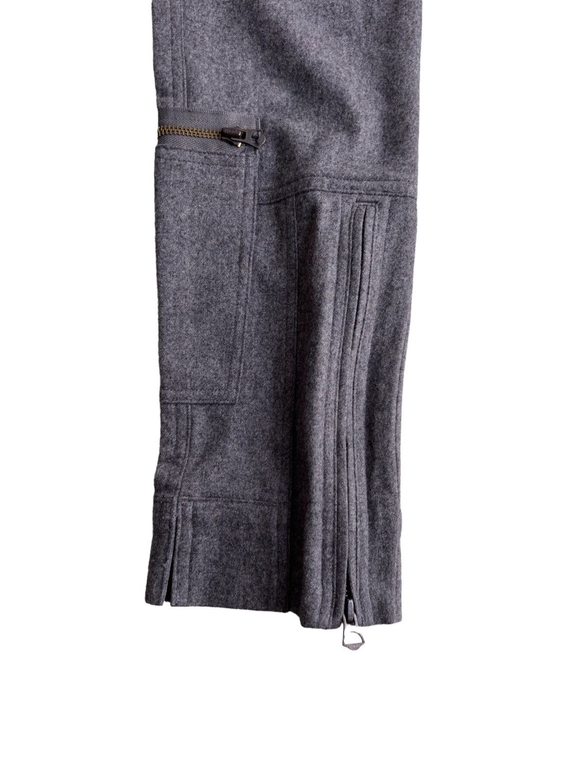 Polo Ralph Lauren Ralph Lauren Parachute Zipper Wool Bondage Tactical Pants Size US 28 / EU 44 - 10 Thumbnail