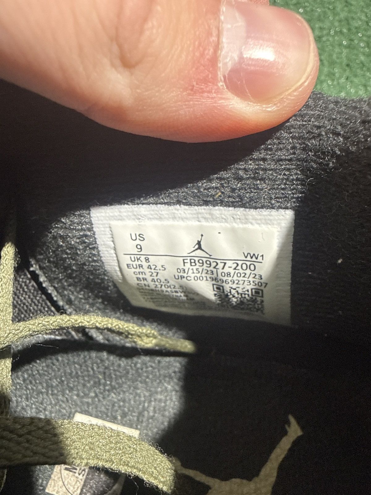 Jordan Brand Jordan 4 craft medium olive Size US 9 / EU 42 - 6 Thumbnail