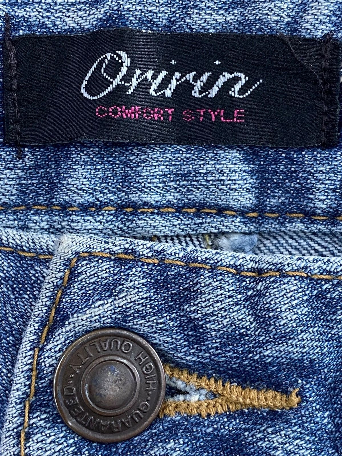 Japanese Brand Japanese Brand Faded Blue Flared Jeans Y2K Style Size US 29 - 10 Thumbnail
