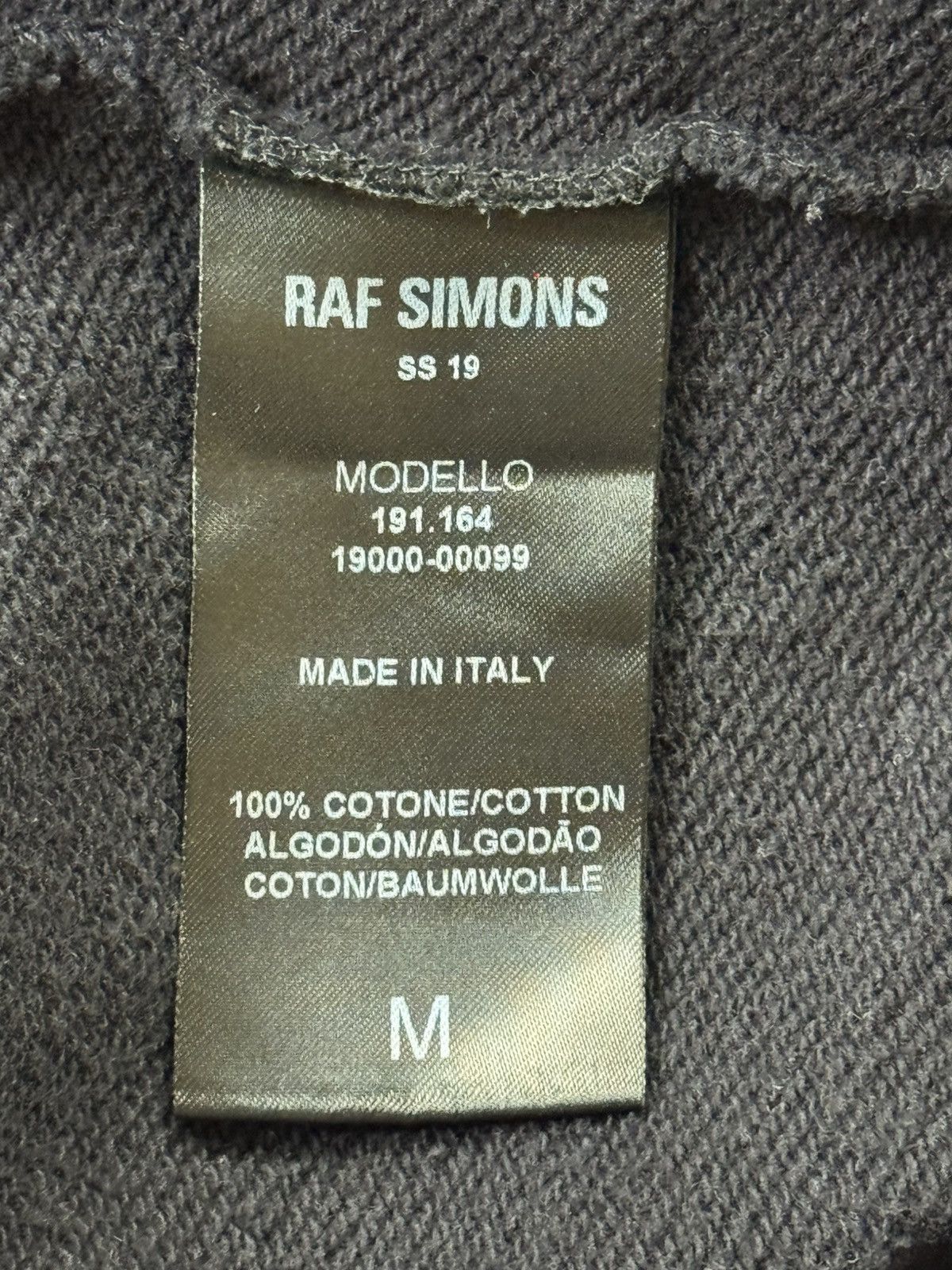 Raf Simons Ss19 Raf Simons Punkette Hoodie(Black/Relaxed M) Size US M / EU 48-50 / 2 - 10 Thumbnail