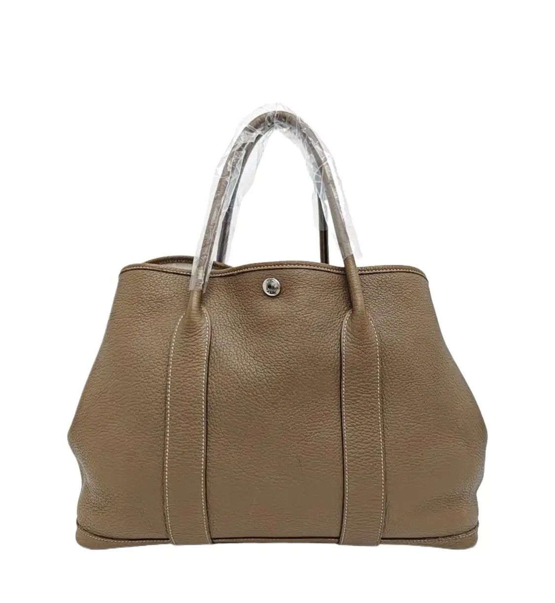 Hermes Hermes Garden Party 36 Etoupe Negondacowhide leather Garden Party handbag silver Size ONE SIZE - 1 Thumbnail