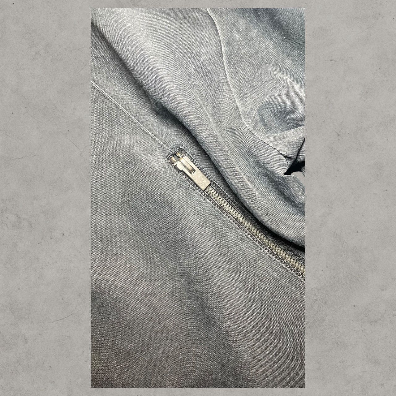 Heliot Emil SS26 Heliot Emil Crinis Oversized Gray Shell Jacket Sz 50 Size US M / EU 48-50 / 2 - 5 Thumbnail