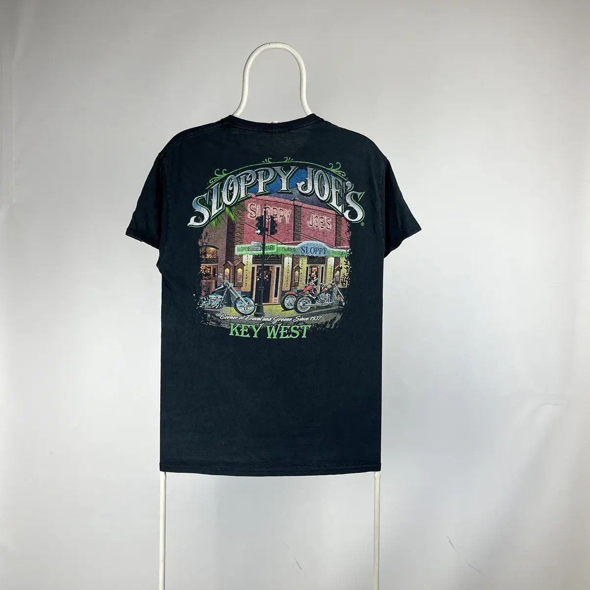 Band Tees Vintage Sloppy Joes Key West bikers Graphics Y2K Tee Shirt Size US M / EU 48-50 / 2 - 1 Thumbnail