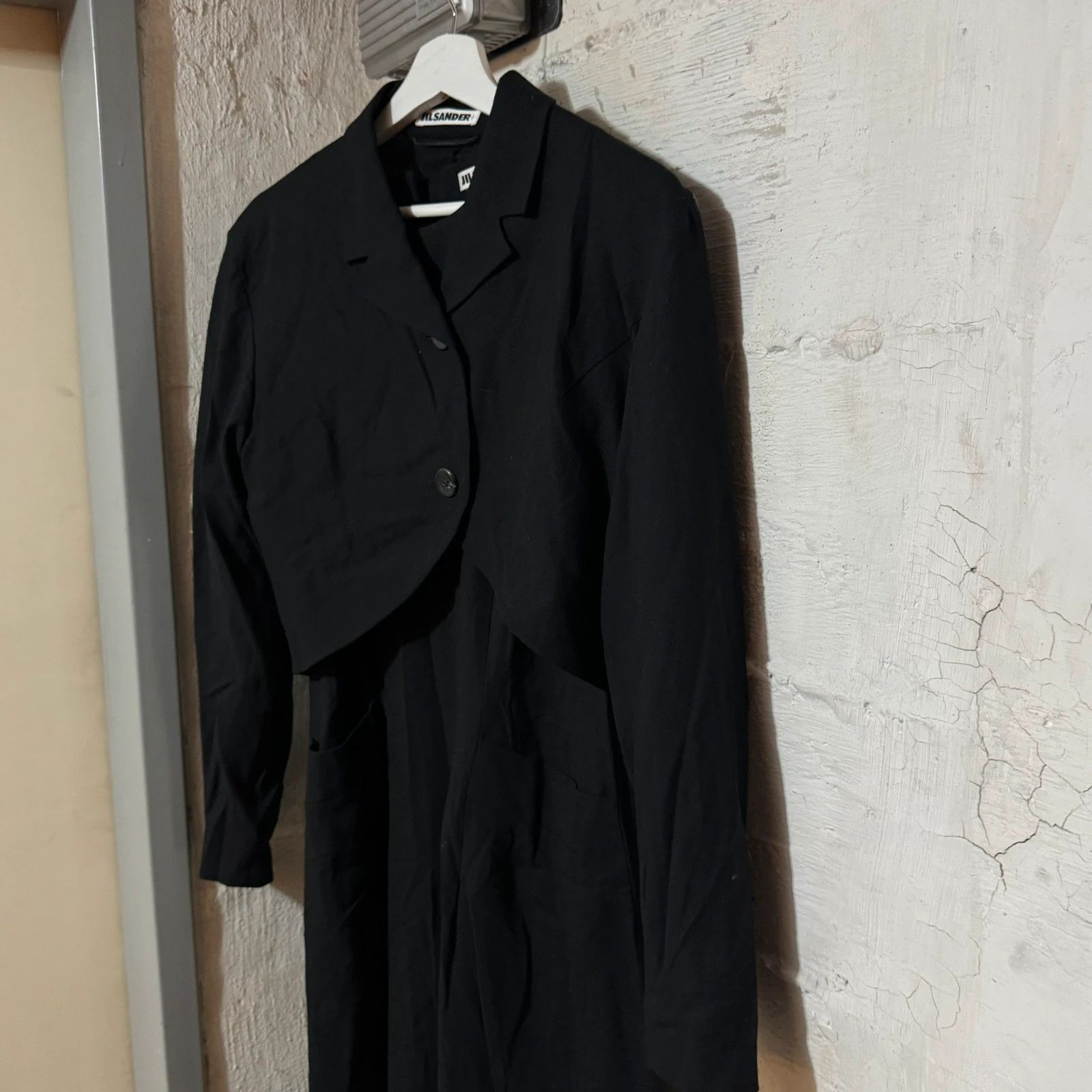 Jil Sander Vintage Jil Sander 80s set croped blazer + pocket dress Size S / US 4 / IT 40 - 3 Thumbnail