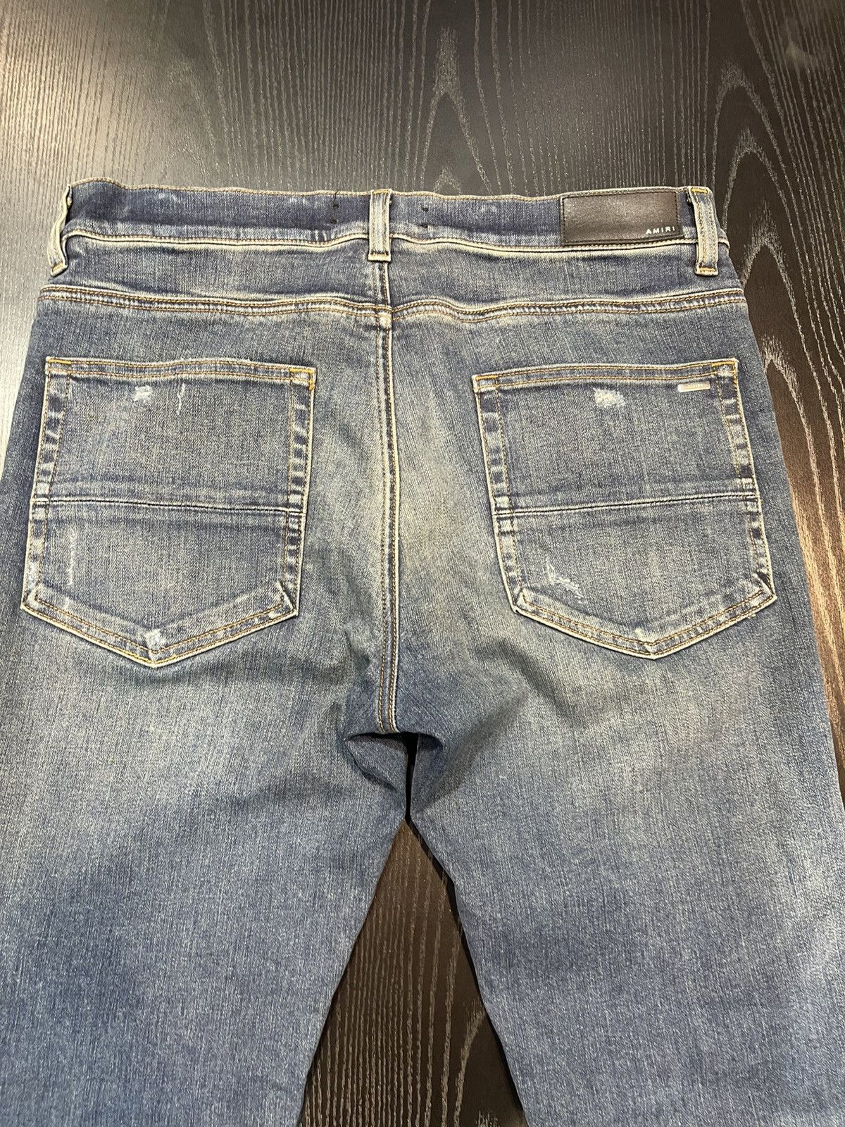 Amiri Size 34 - Amiri Plain Skinny Blue Denim Retail $1,090 Size US 34 / EU 50 - 9 Thumbnail