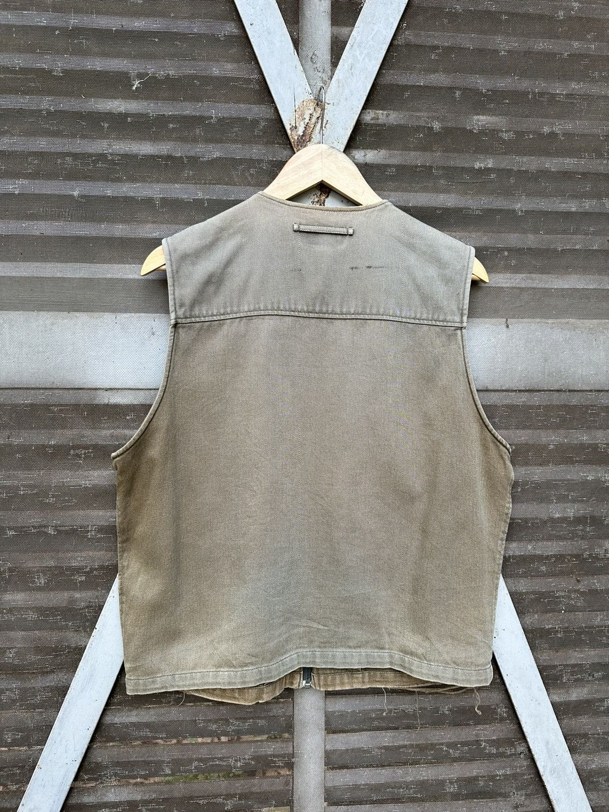 Vintage Vintage THRASHED Crocodile Classic Vests Size US M / EU 48-50 / 2 - 8 Thumbnail