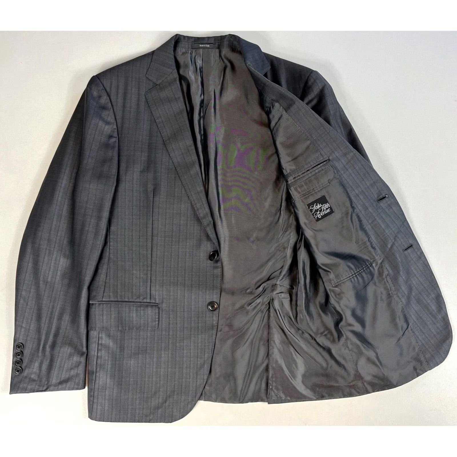Ermenegildo Zegna VINTAGE Ermenegildo Zegna Trofeo Sport Coat Jacket Check US 42R Gray Mens Wool 100% Regular Single-Breasted Two-Button Size US XS / EU 42 / 0 - 3 Thumbnail