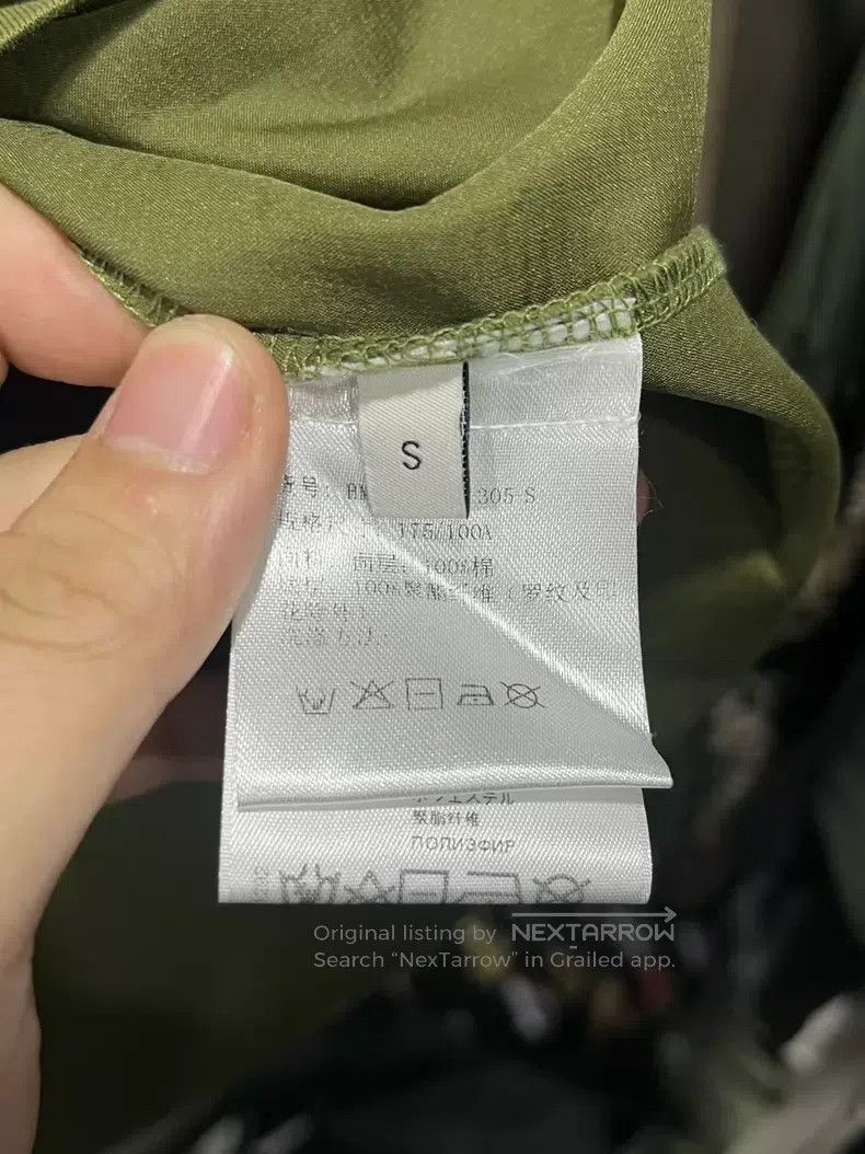 Givenchy Givenchy Green distressed round neck short sleeve Size US S / EU 44-46 / 1 - 8 Thumbnail