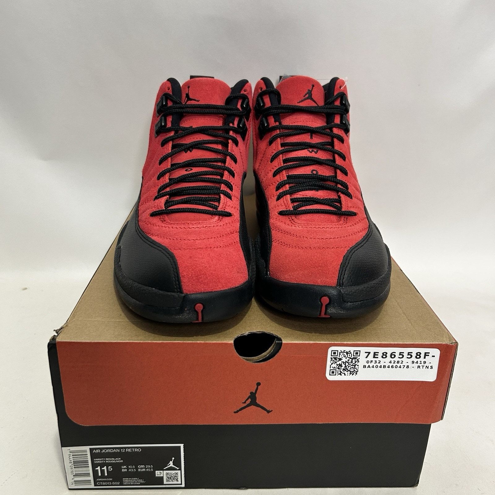 Nike Nike Air Jordan 12 Retro “Reverse Flu Game” Size US 11.5 / EU 44-45 - 2 Thumbnail