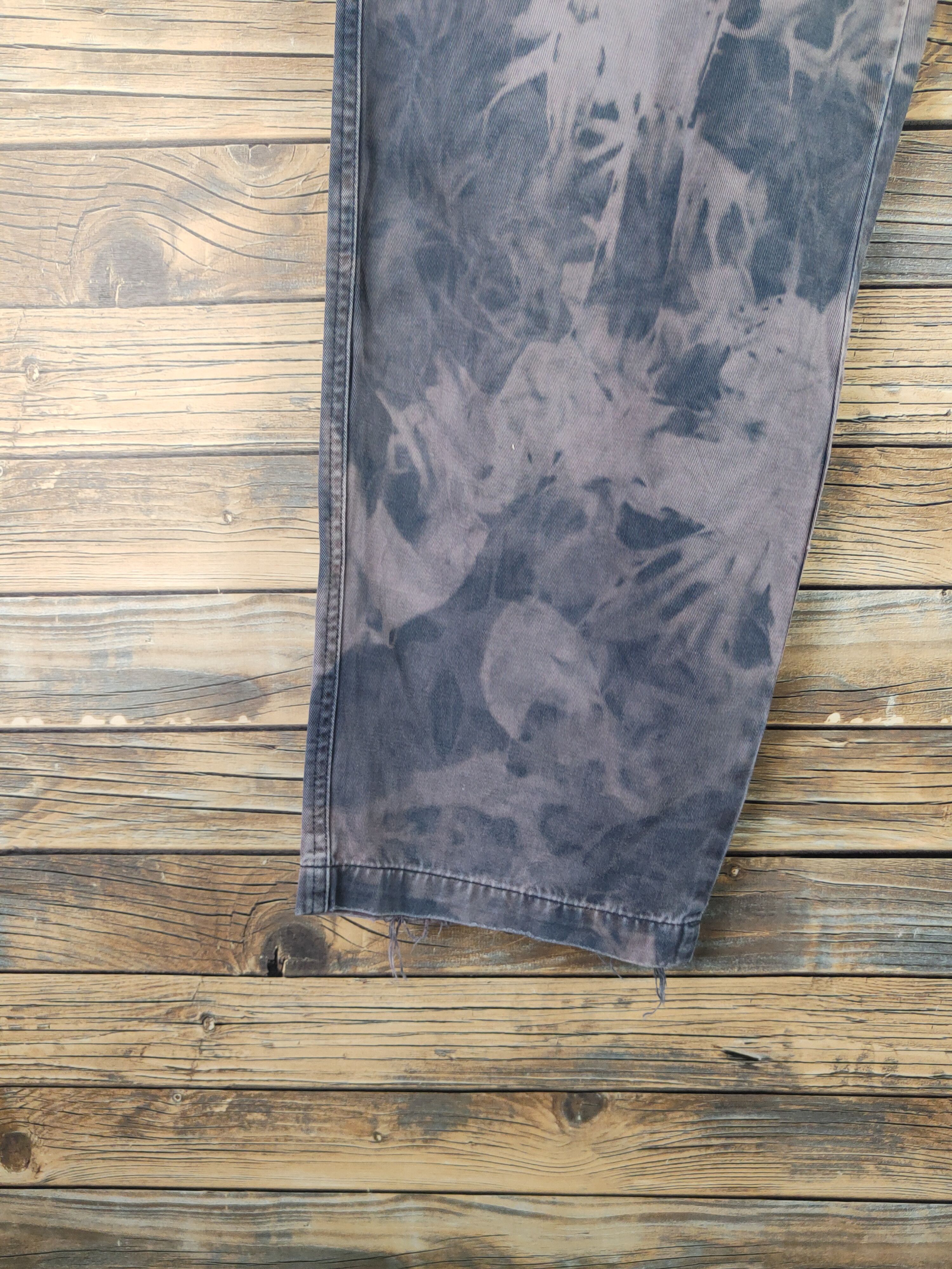 Japanese Brand DL Gin Washi acid wash Multipocket Cargo Pants #sp46-250T Size US 34 / EU 50 - 4 Thumbnail