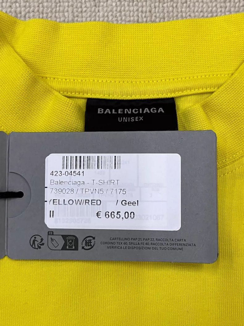 Balenciaga Balenciaga Monogrammed crewneck short sleeves 2505-Nextarro Size US M / EU 48-50 / 2 - 5 Thumbnail