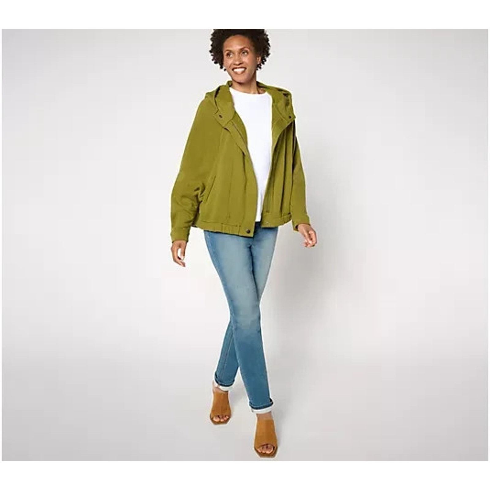 & Other Stories Peace Love World French Jacket Avocado XL A682851 Size XL / US 12-14 / IT 48-50 - 2 Thumbnail