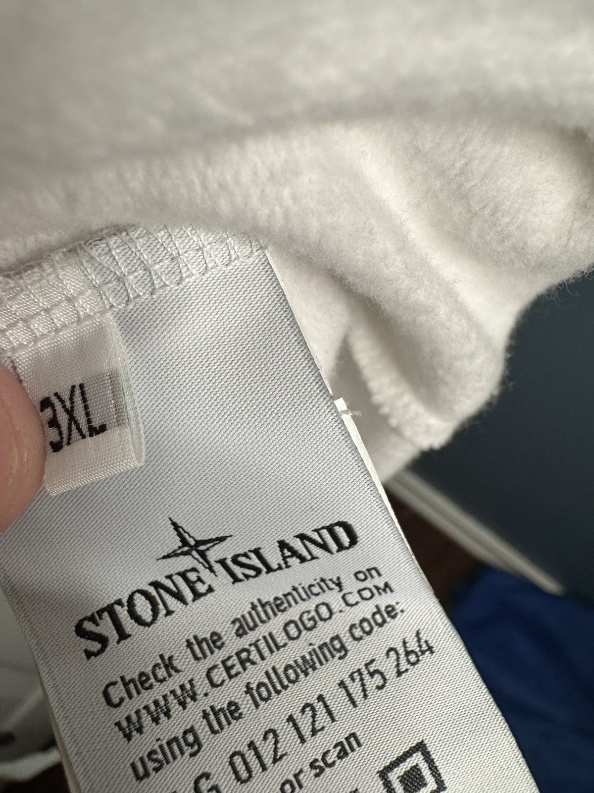 Stone Island Stone Island Sweater Cotton Sweater w/ Pocket & Drawstring Size US XXL / EU 58 / 5 - 12 Thumbnail